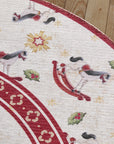 Tapis De Noël Rond Rocking Horse – STUDIO DECO