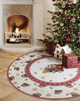 Tapis De Noël Rond Voyage enchanté – STUDIO DECO