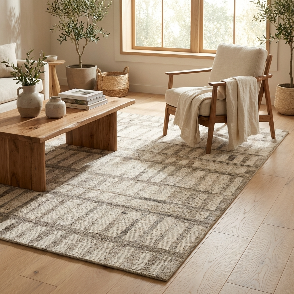 Tapis Fait main en Laine ECHO