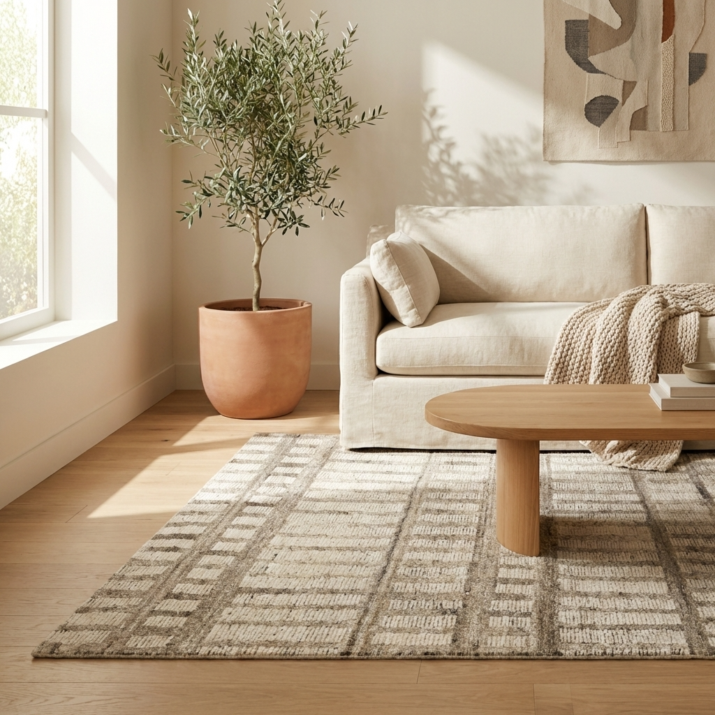 Tapis Fait main en Laine ECHO