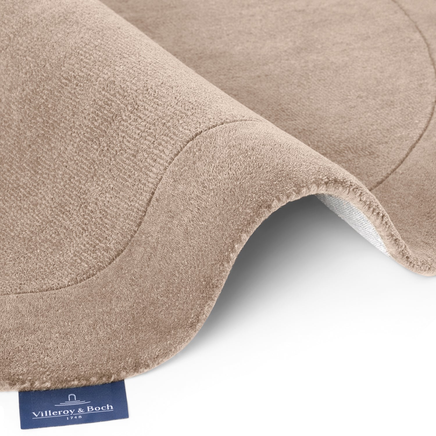 Tapis Rond en laine tufté main Beige - Villeroy &amp; Boch – STUDIO DECO