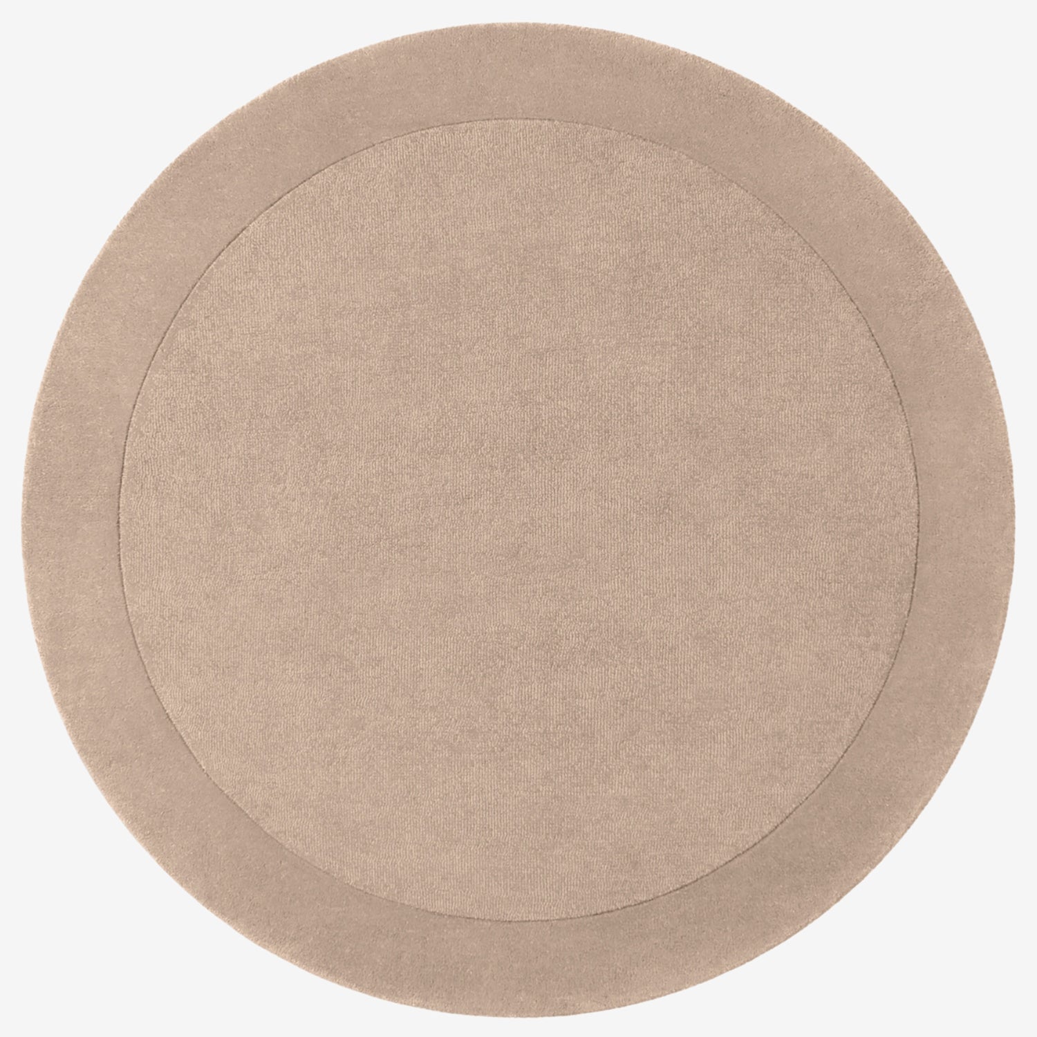 Tapis Rond en laine tufté main Beige - Villeroy &amp; Boch – STUDIO DECO
