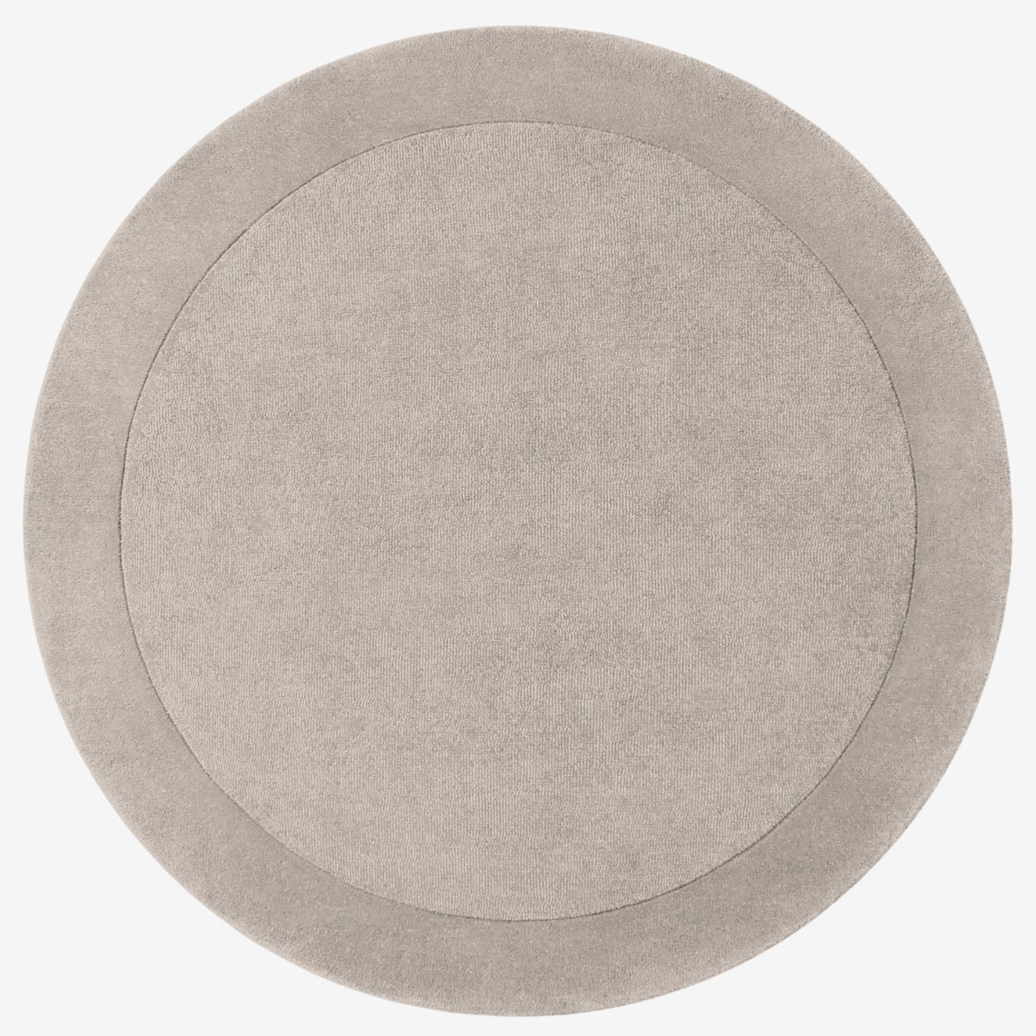Tapis Rond en laine tufté main Gris - Villeroy &amp; Boch – STUDIO DECO