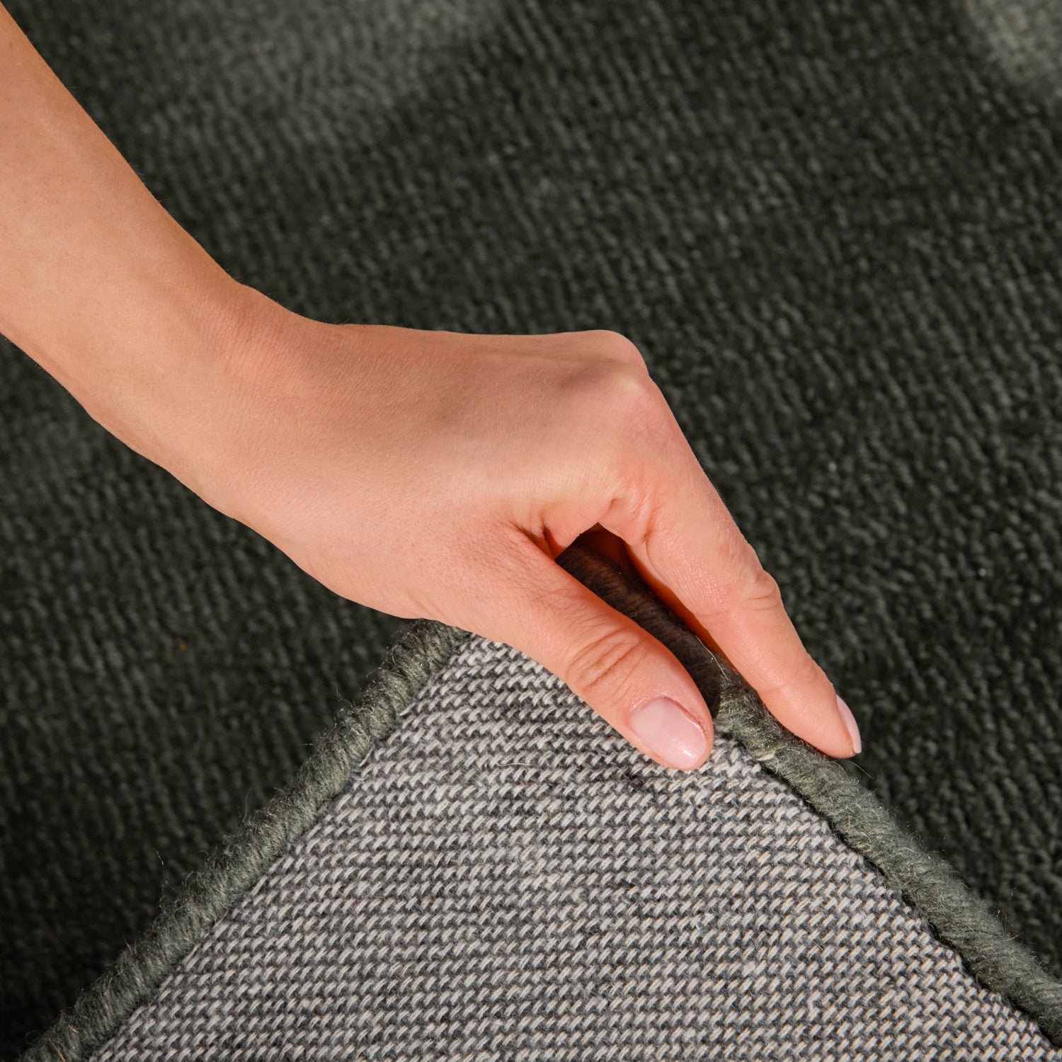 Tapis en laine tufté main Vert - Villeroy & Boch – STUDIO DECO