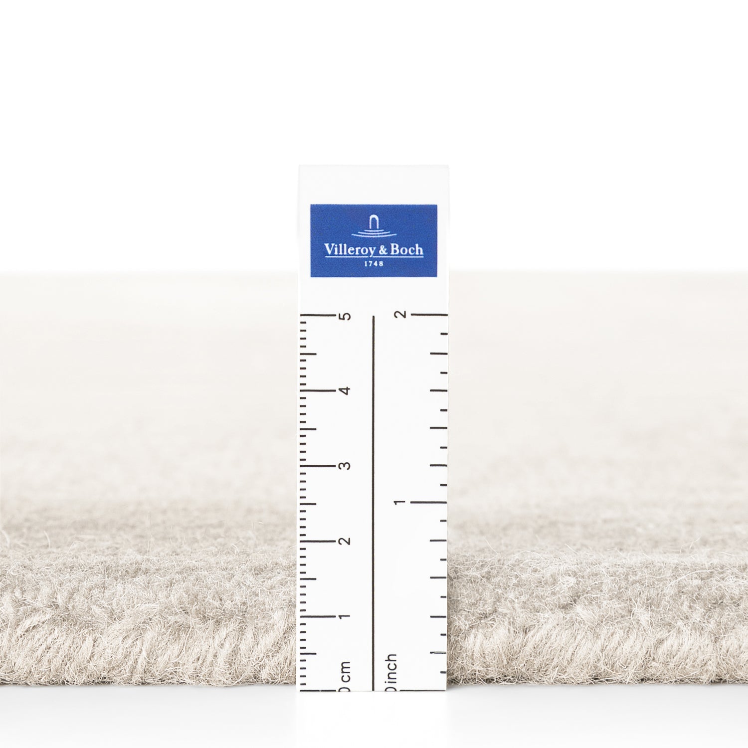 Tapis en laine rond organique tufté main Crème - Villeroy &amp; Boch – STUDIO DECO