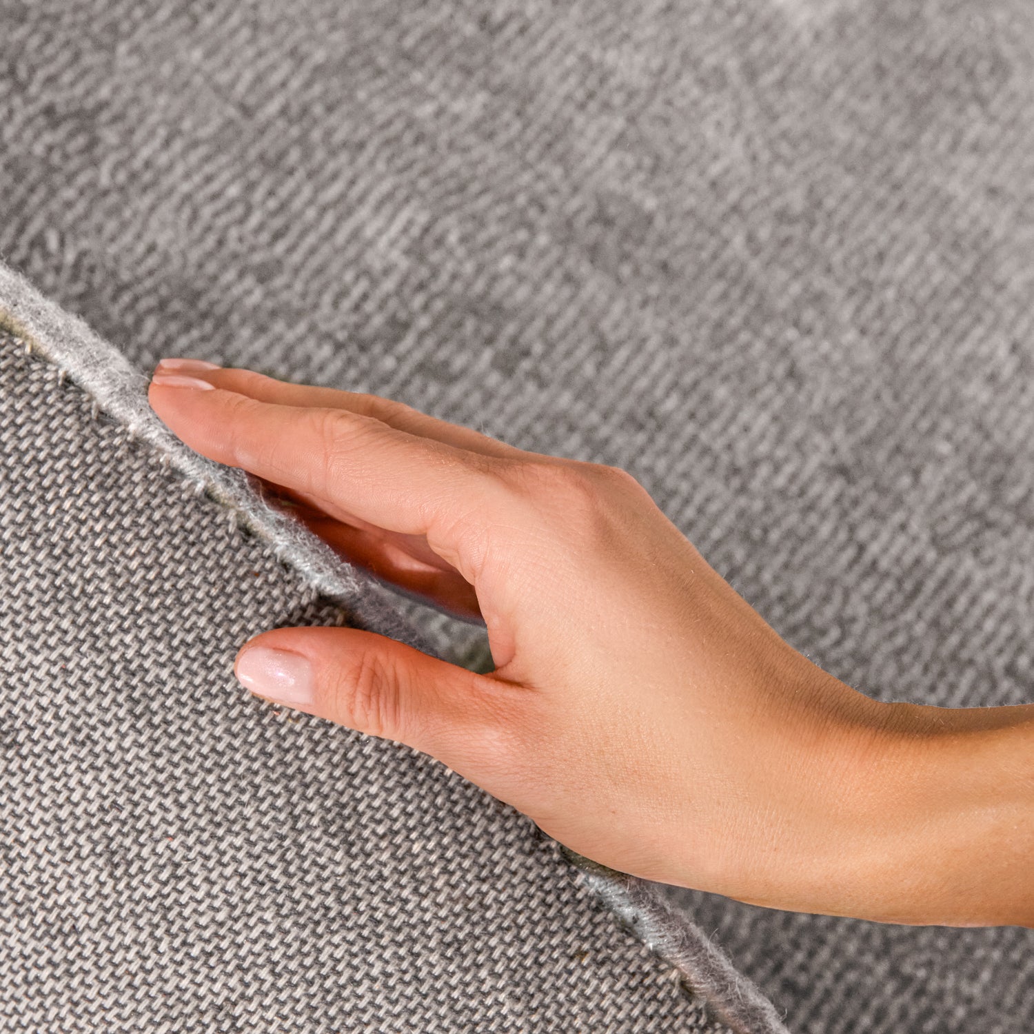 Tapis en laine rond organique tufté main Gris - Villeroy & Boch – STUDIO DECO