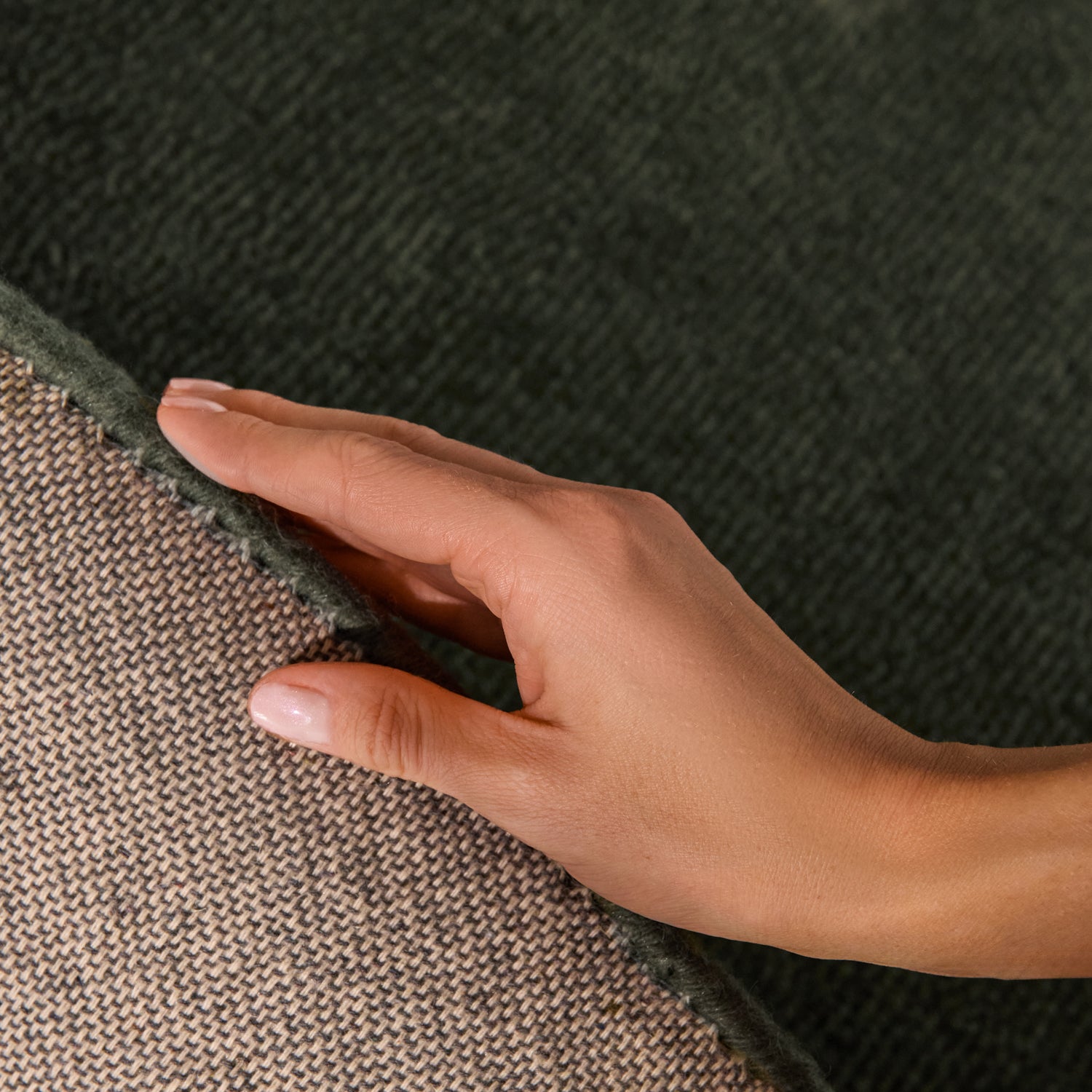 Tapis en laine rond organique tufté main Vert - Villeroy & Boch – STUDIO DECO