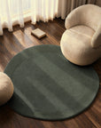 Tapis en laine rond organique tufté main Vert - Villeroy & Boch – STUDIO DECO