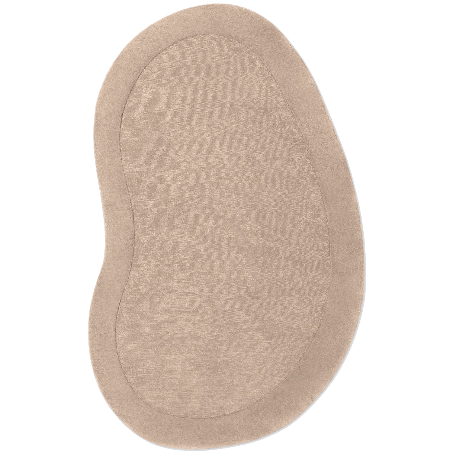 Tapis en laine de forme organique tufté main Beige - Villeroy & Boch – STUDIO DECO