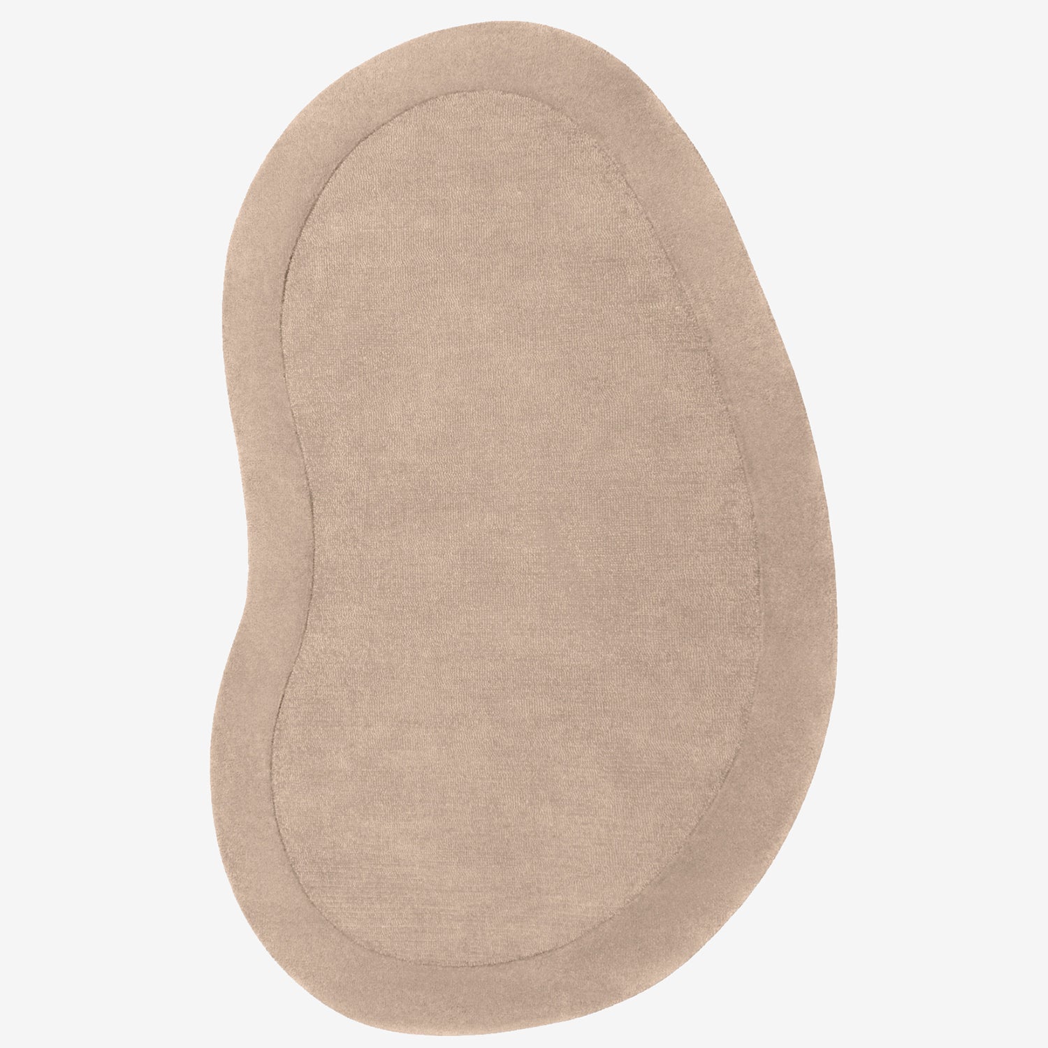 Tapis en laine de forme organique tufté main Beige - Villeroy &amp; Boch – STUDIO DECO