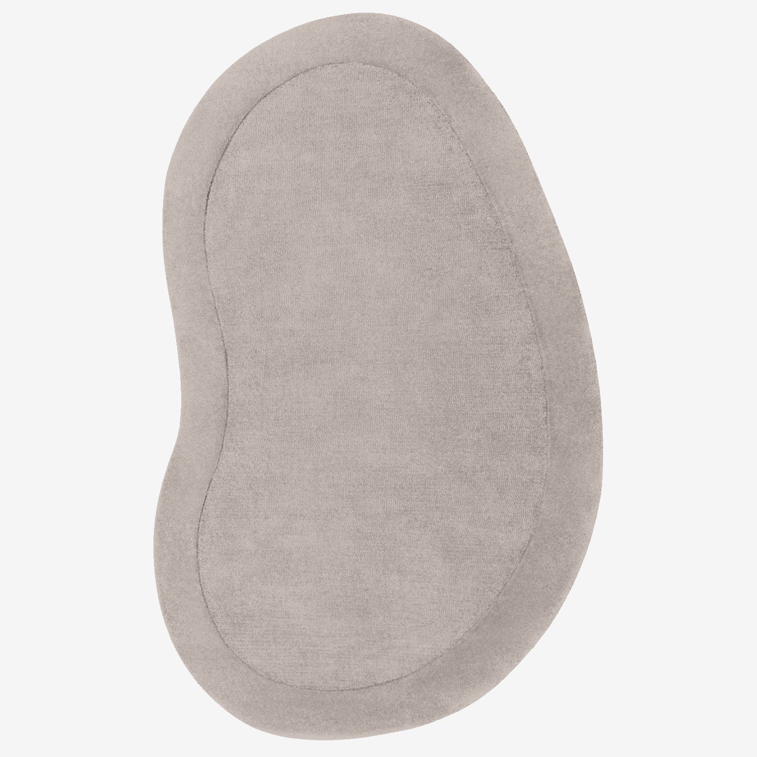 Tapis en laine de forme organique tufté main Gris - Villeroy &amp; Boch – STUDIO DECO