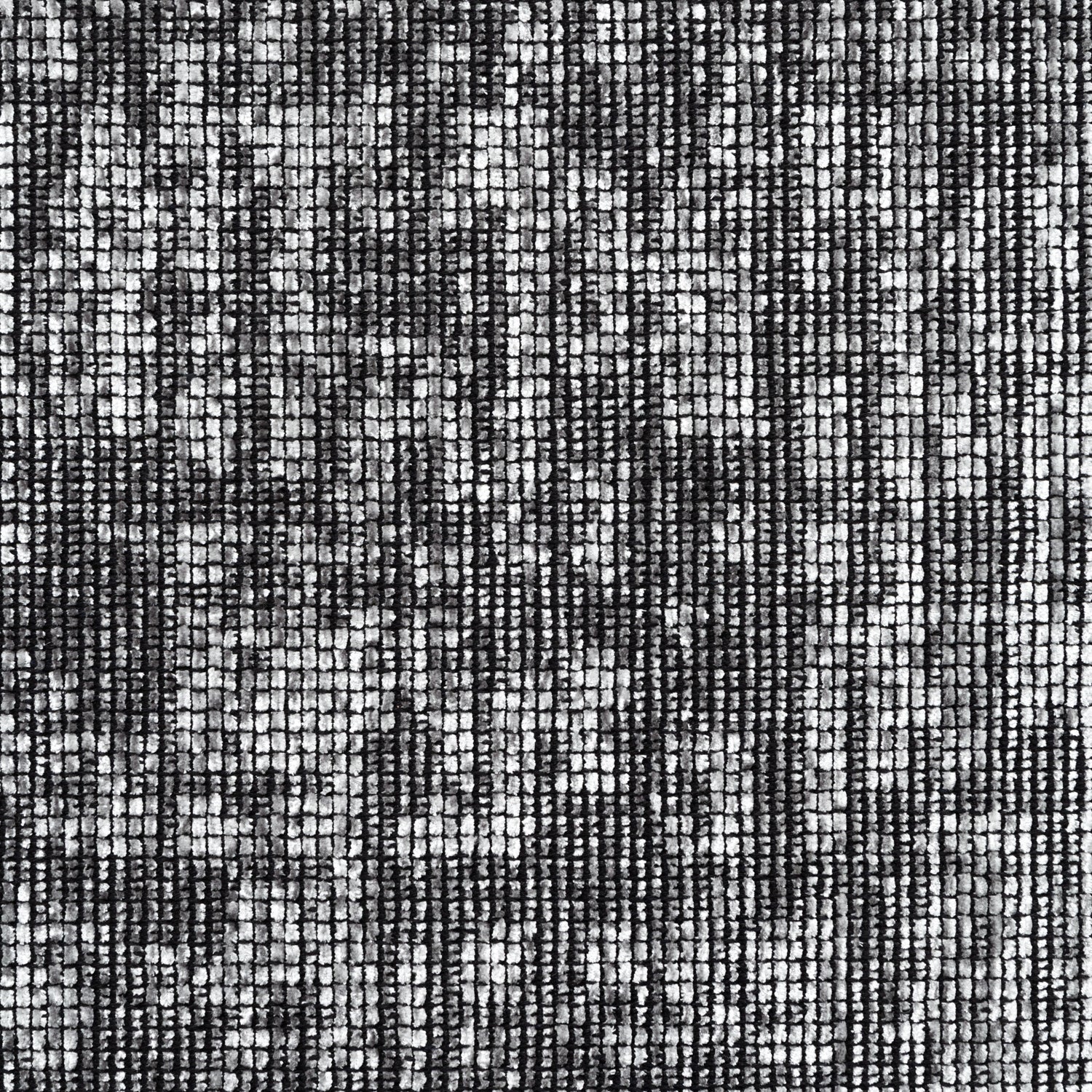 Tapis Rond Brillance Gris - ELLE Décoration