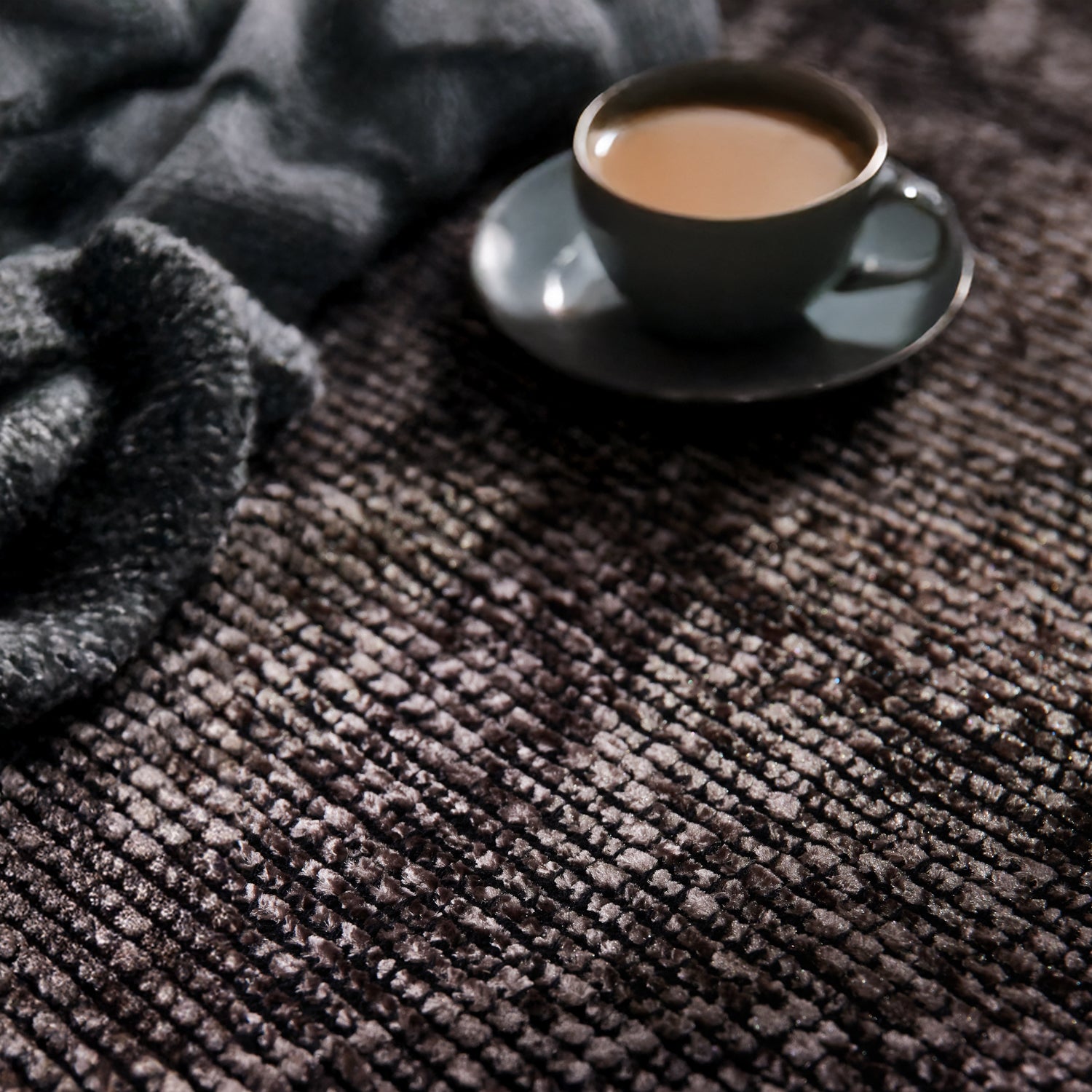 Tapis Brillance Marron - ELLE Décoration