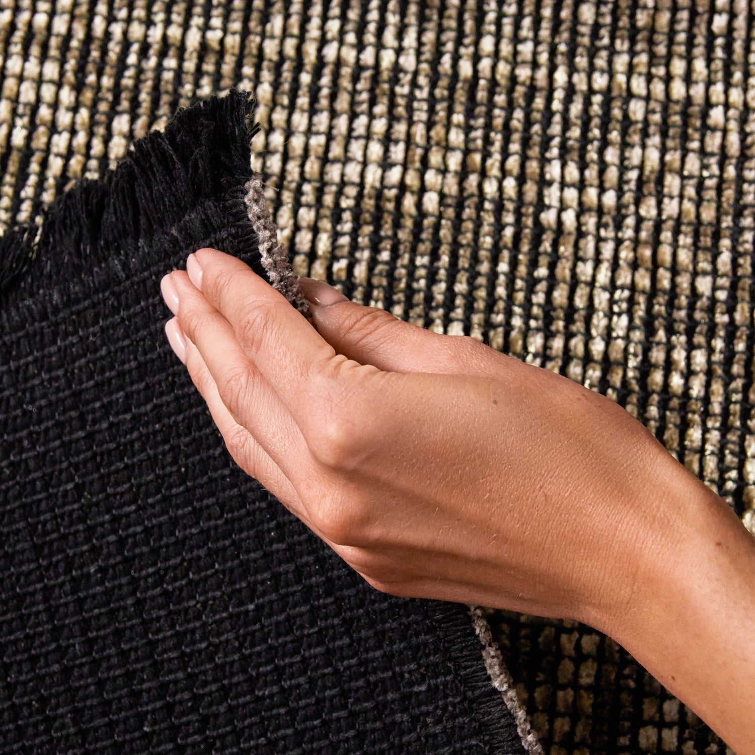 Tapis Brillance Café - ELLE Décoration