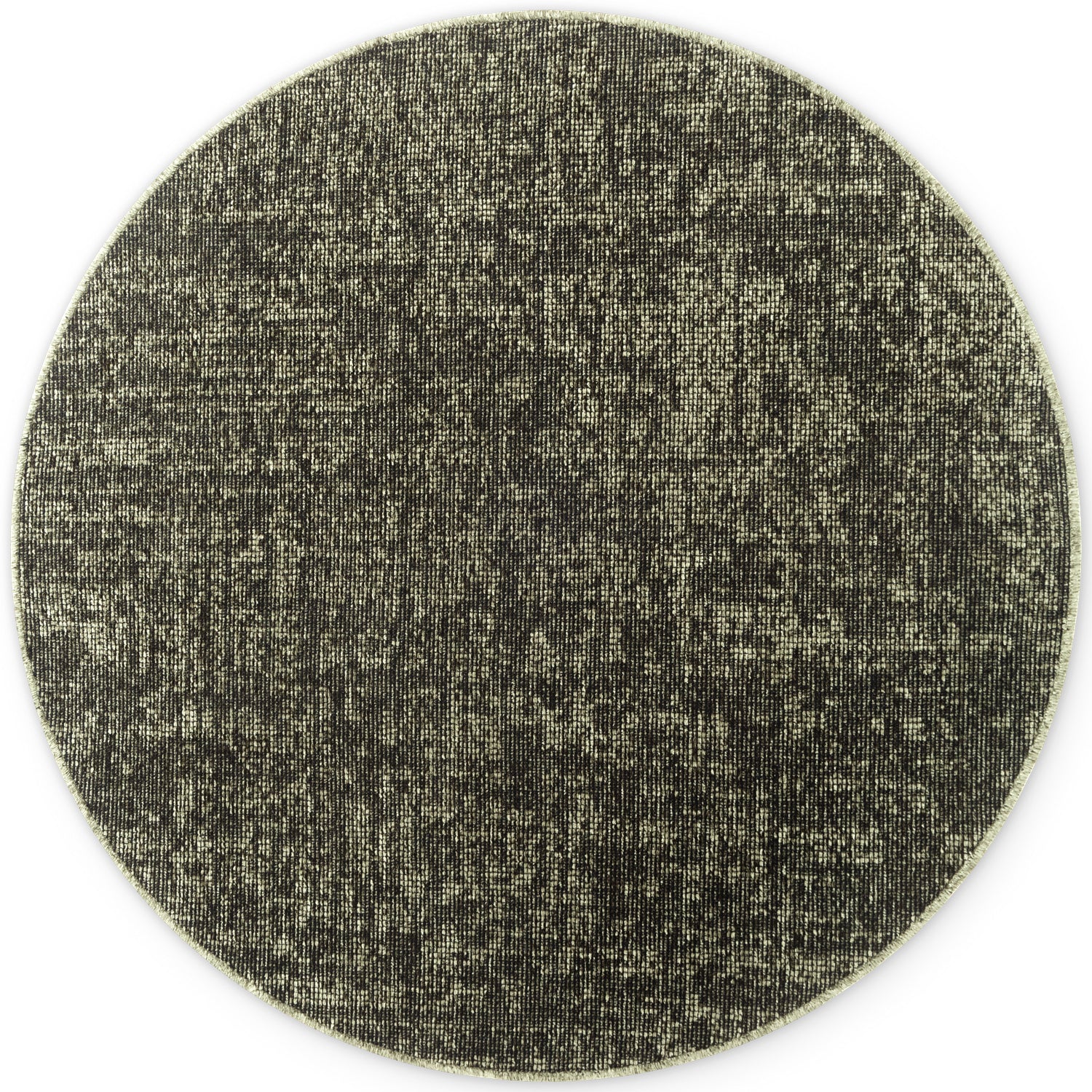 Tapis Rond Brillance Vert - ELLE Décoration