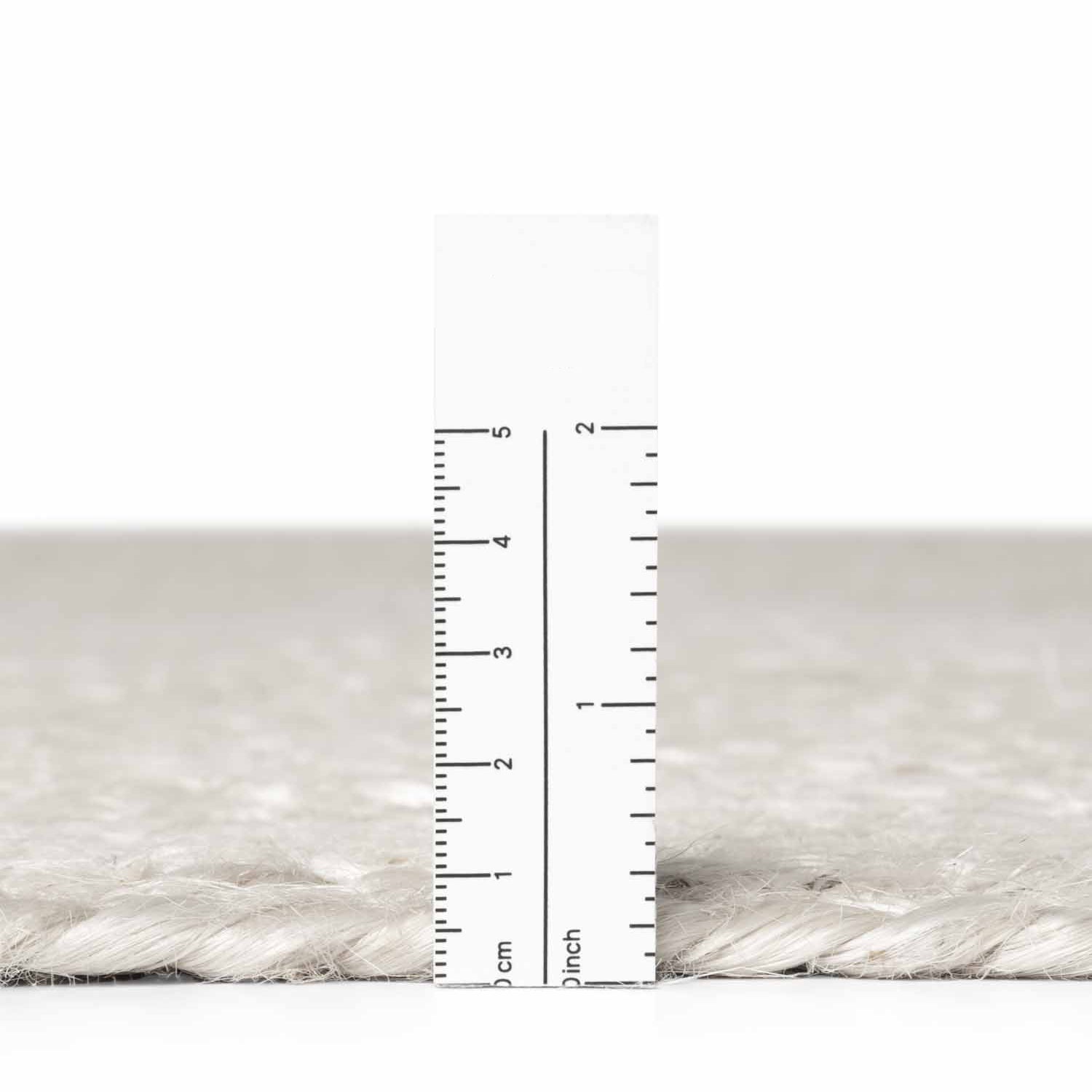 Tapis Ovale en Jute MAHAL Blanc – STUDIO DECO