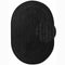 Tapis Ovale en Jute MAHAL Noir – STUDIO DECO