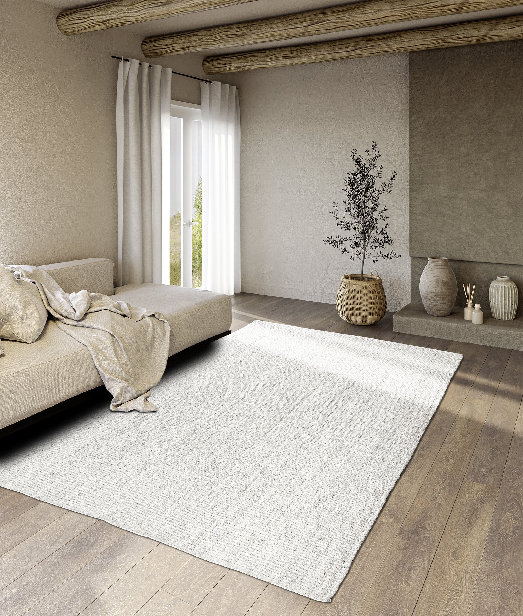 Tapis en Jute ROSIE Offwhite - Villeroy & Boch – STUDIO DECO