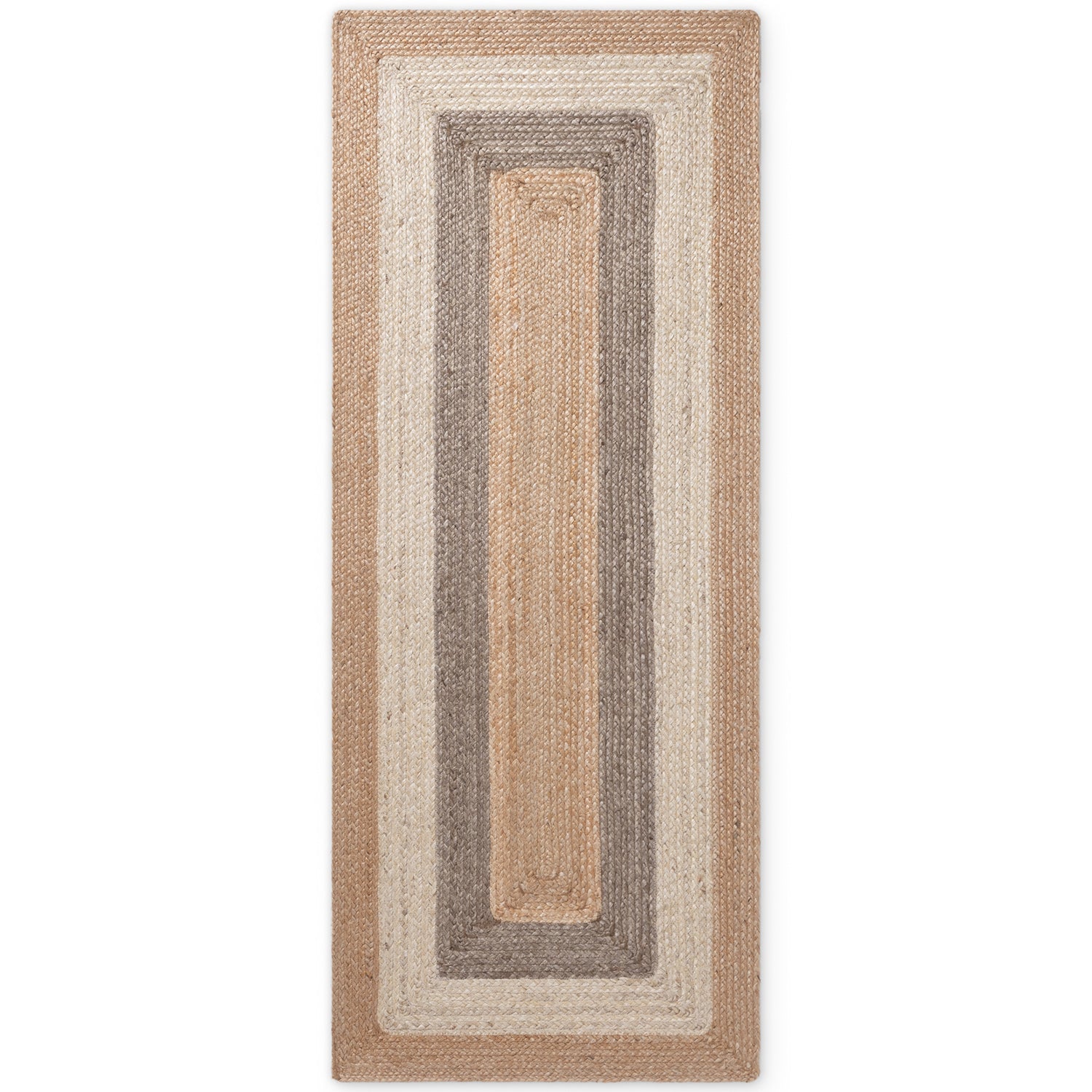 Tapis en Jute Fait Main Fusion