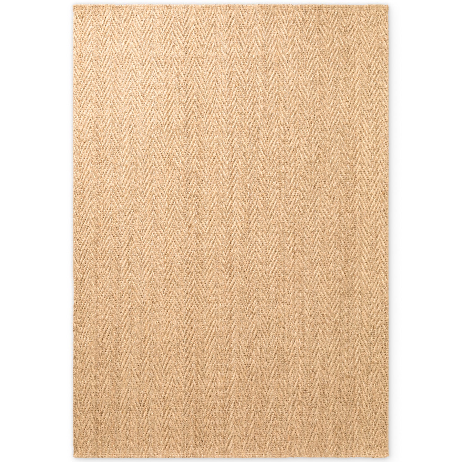 Tapis en Jute à chevrons Fait Main Beige - Villeroy &amp; Boch