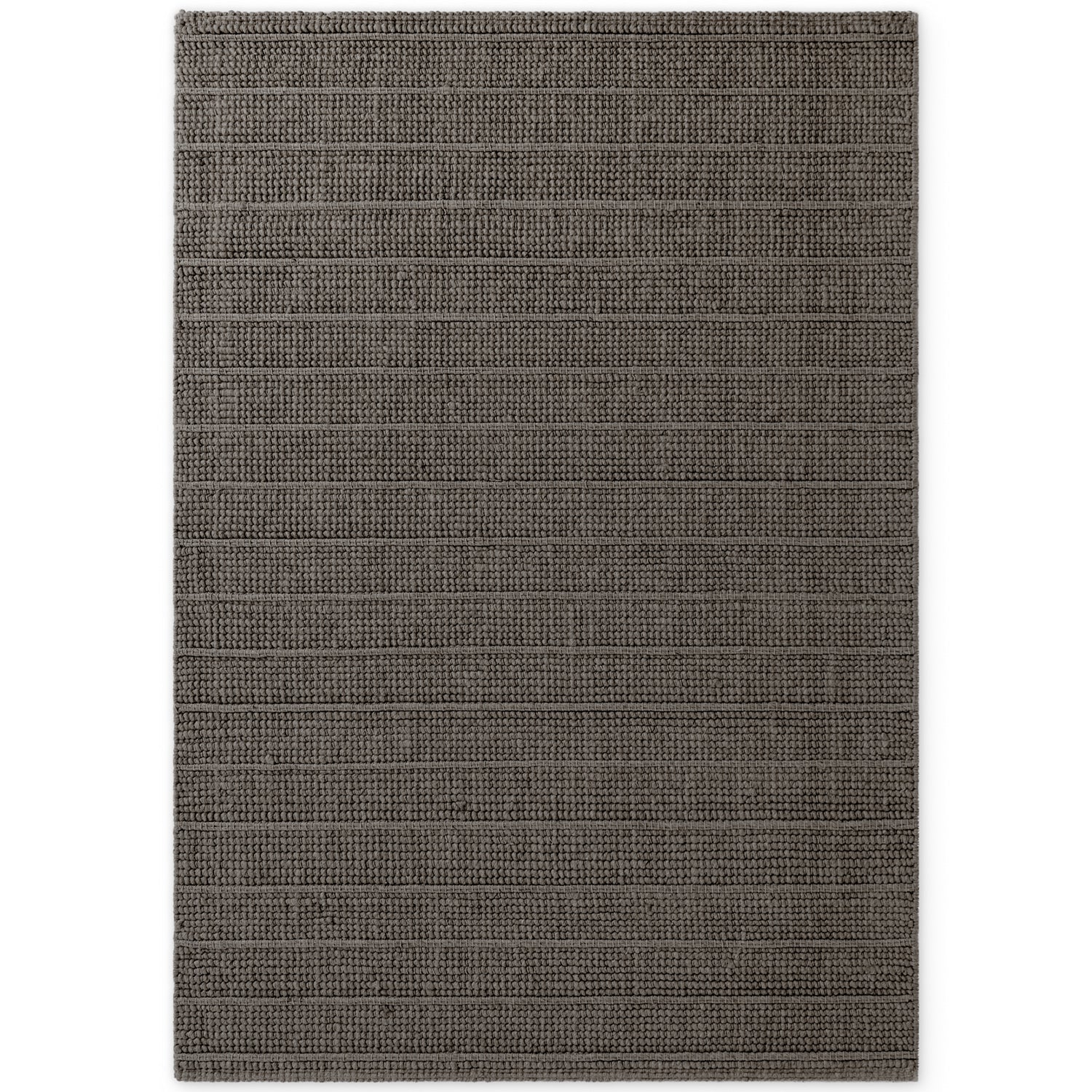 Tapis tufté en laine marron/gris - Ted Baker