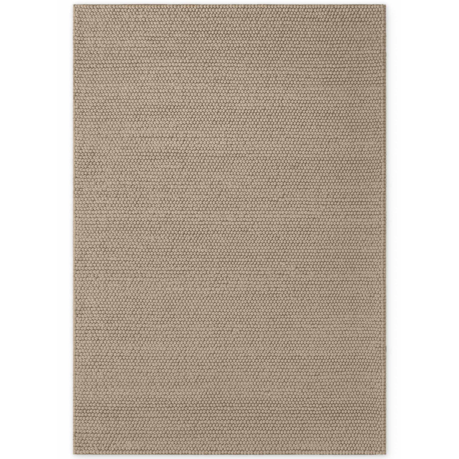 Tapis à boules en laine tufté Taupe - Ted Baker
