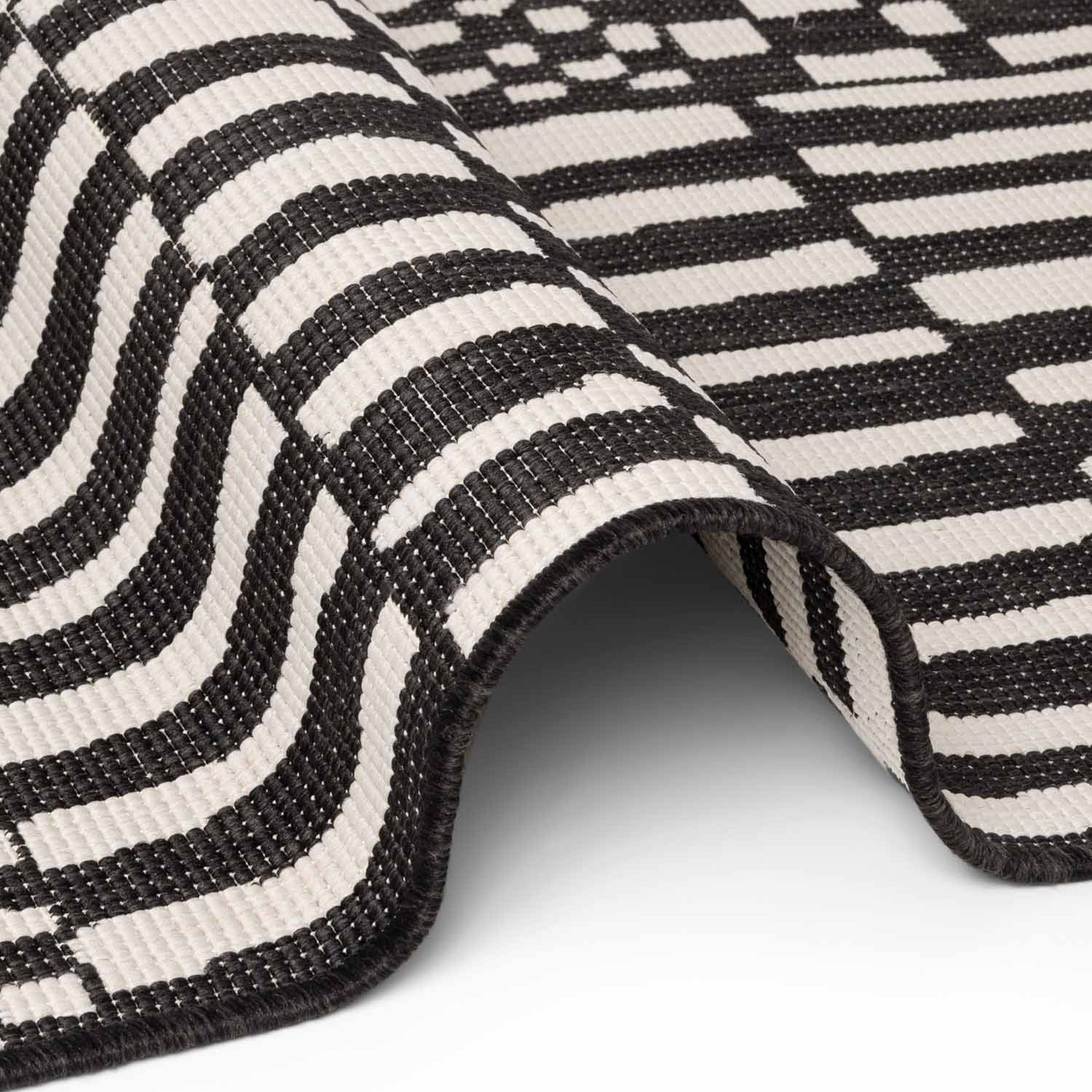 Tapis extérieur lavable Abstrait Noir - Ted Baker