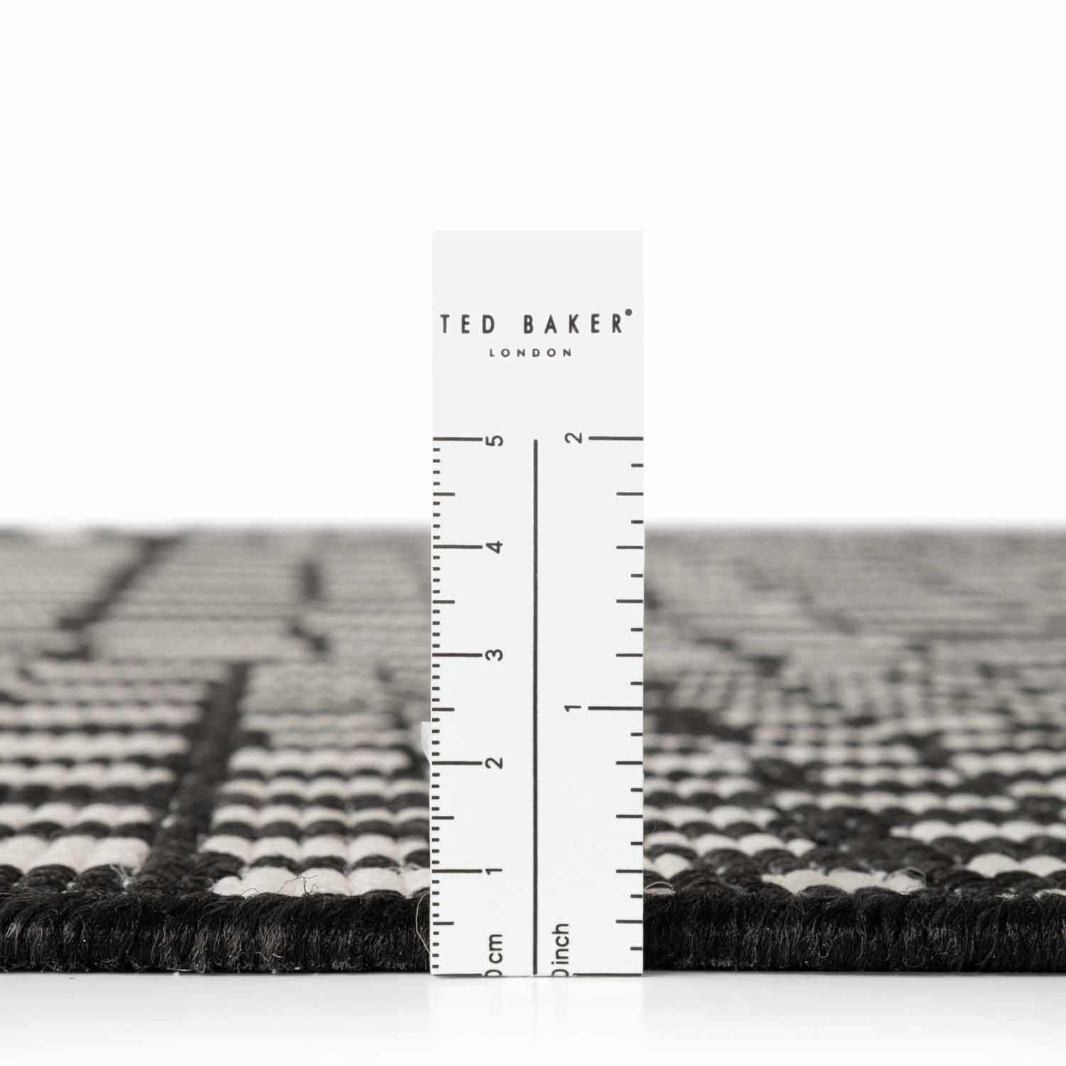 Tapis extérieur lavable Abstrait Noir - Ted Baker