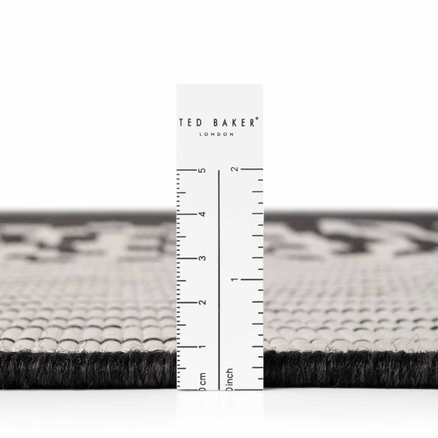 Tapis d'intérieur et extérieur lavable Noir - Ted Baker