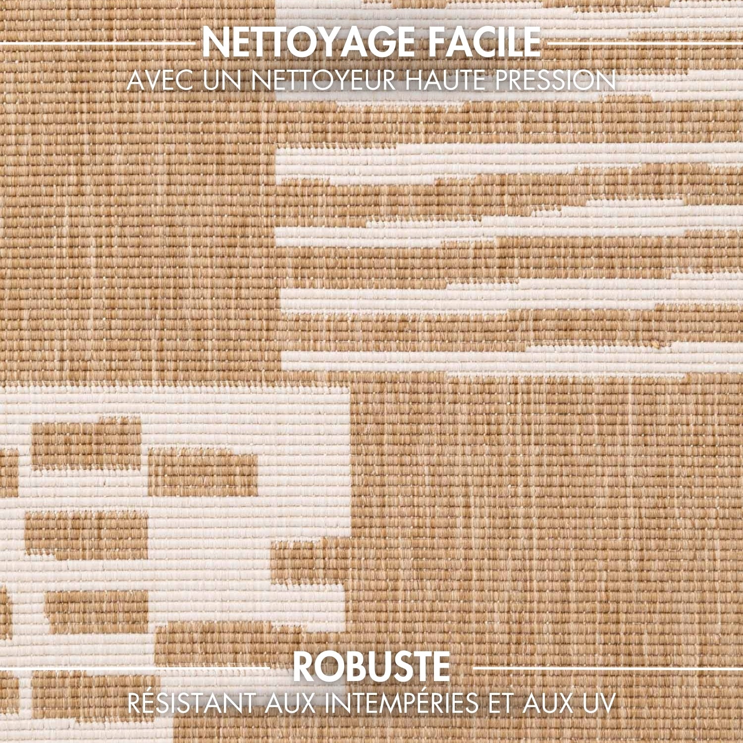 Tapis d'intérieur et extérieur lavable Doré - Ted Baker