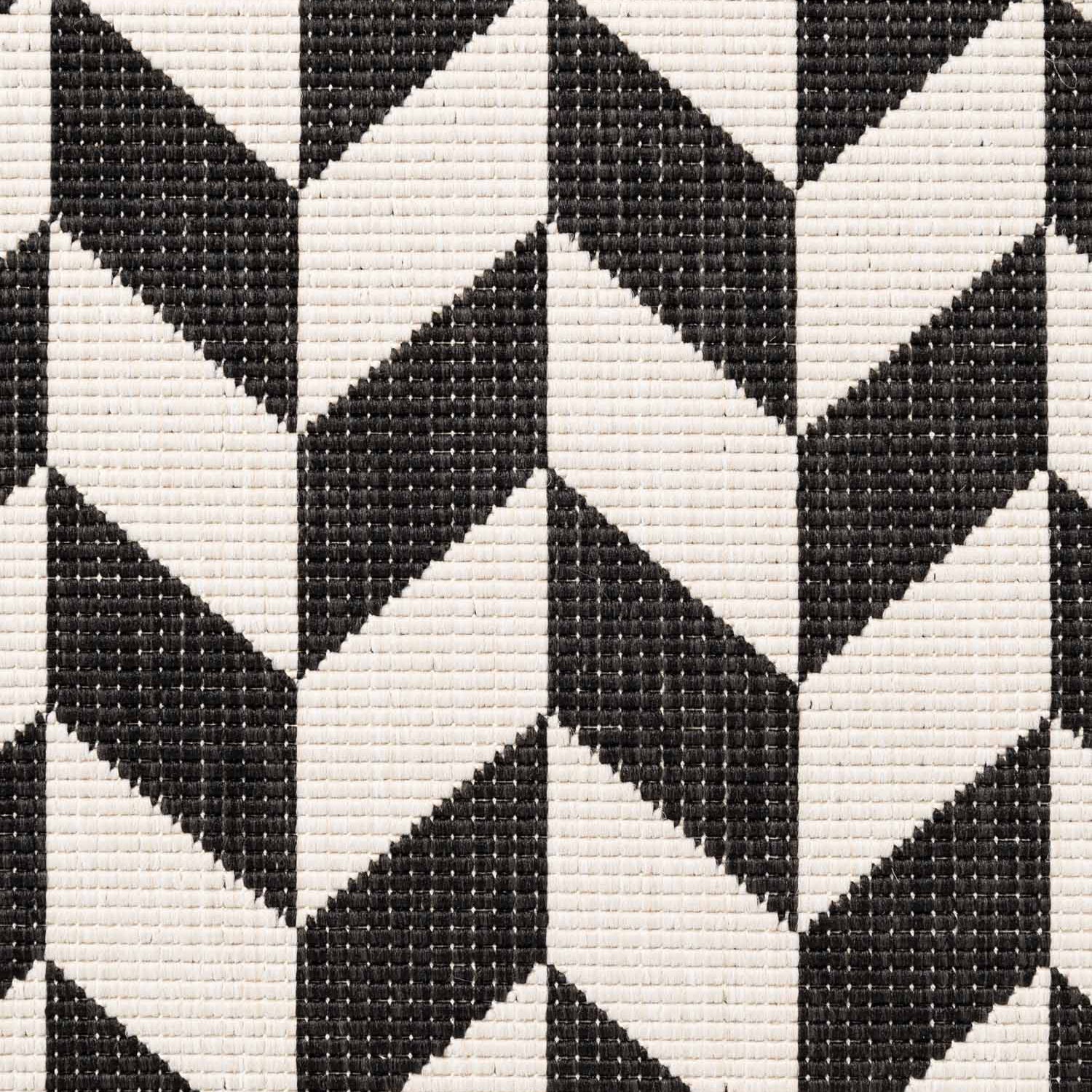 Tapis extérieur lavable Illusion Noir - Ted Baker