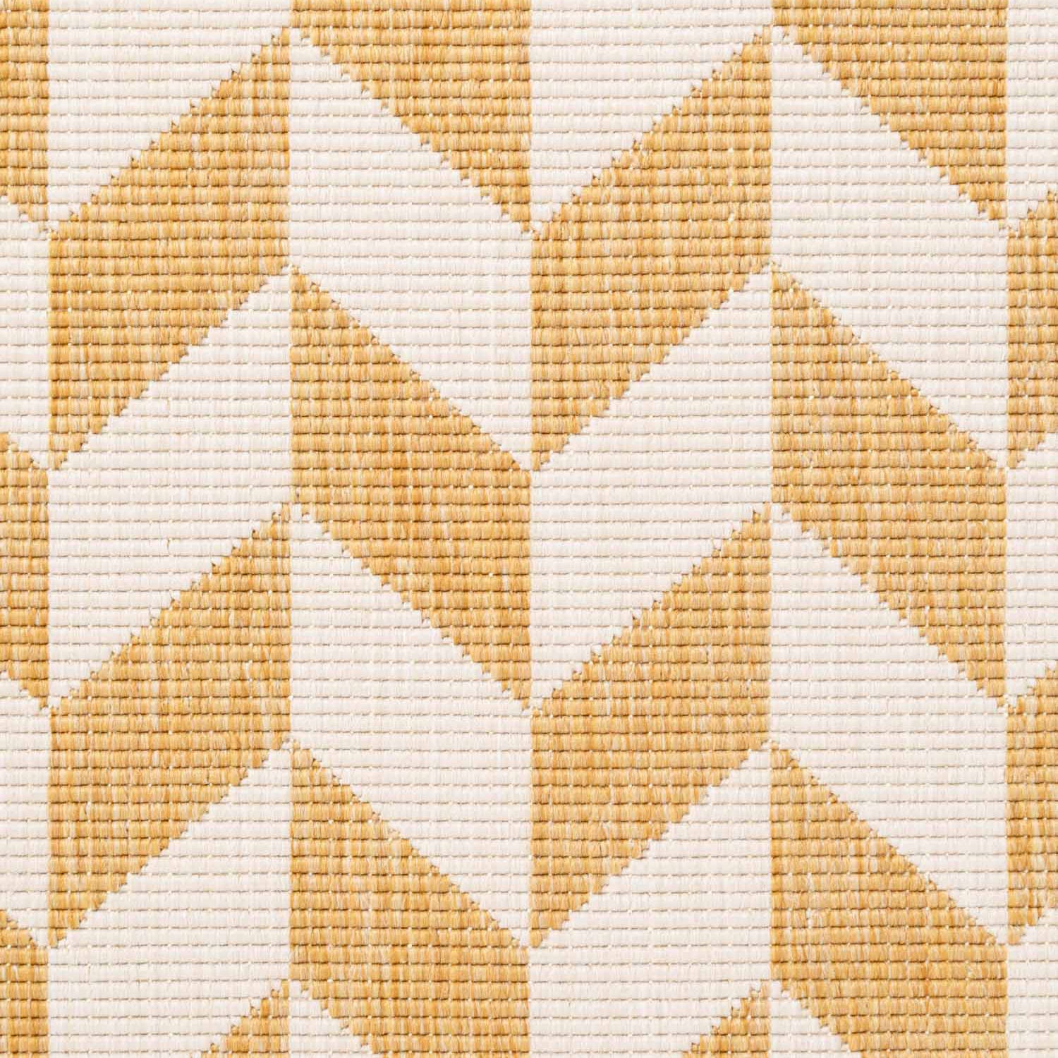 Tapis extérieur lavable Illusion Jaune - Ted Baker