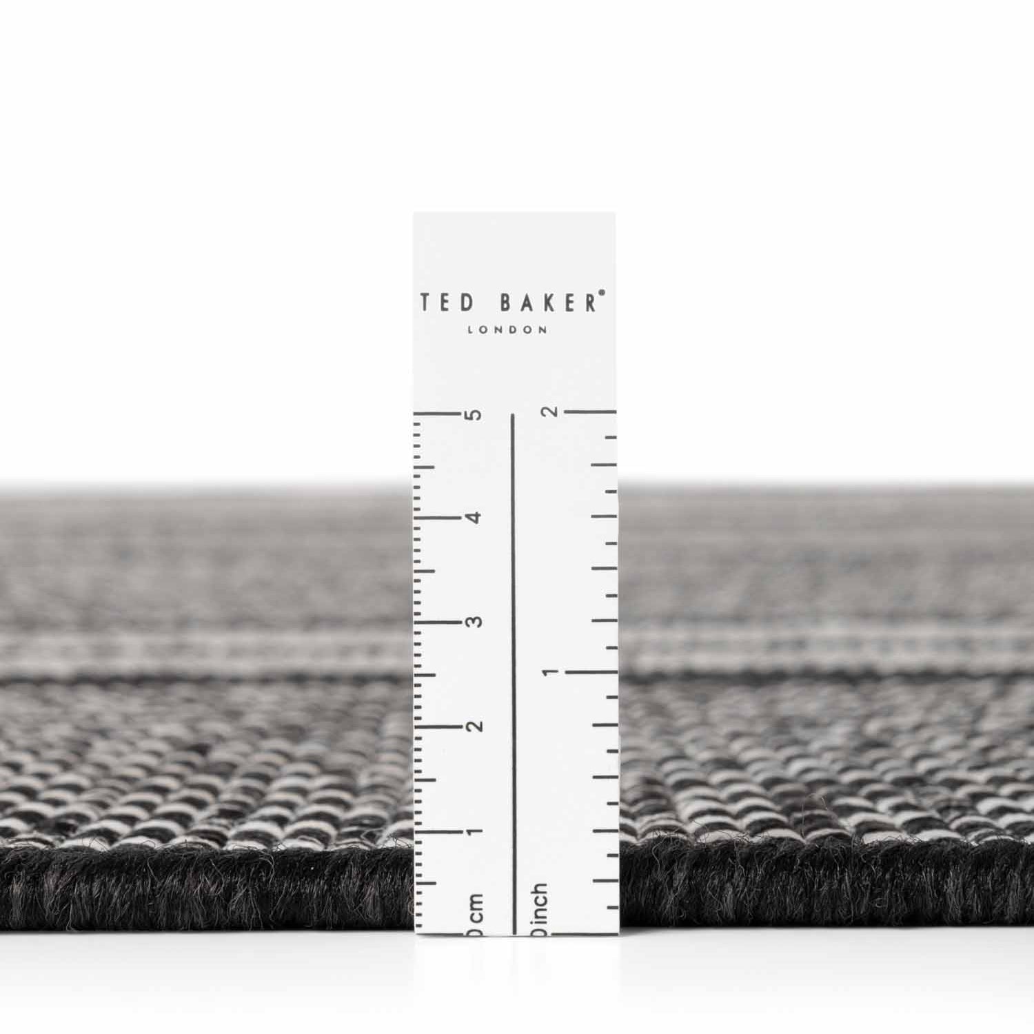 Tapis d'intérieur et extérieur lavable Rayés Noir - Ted Baker