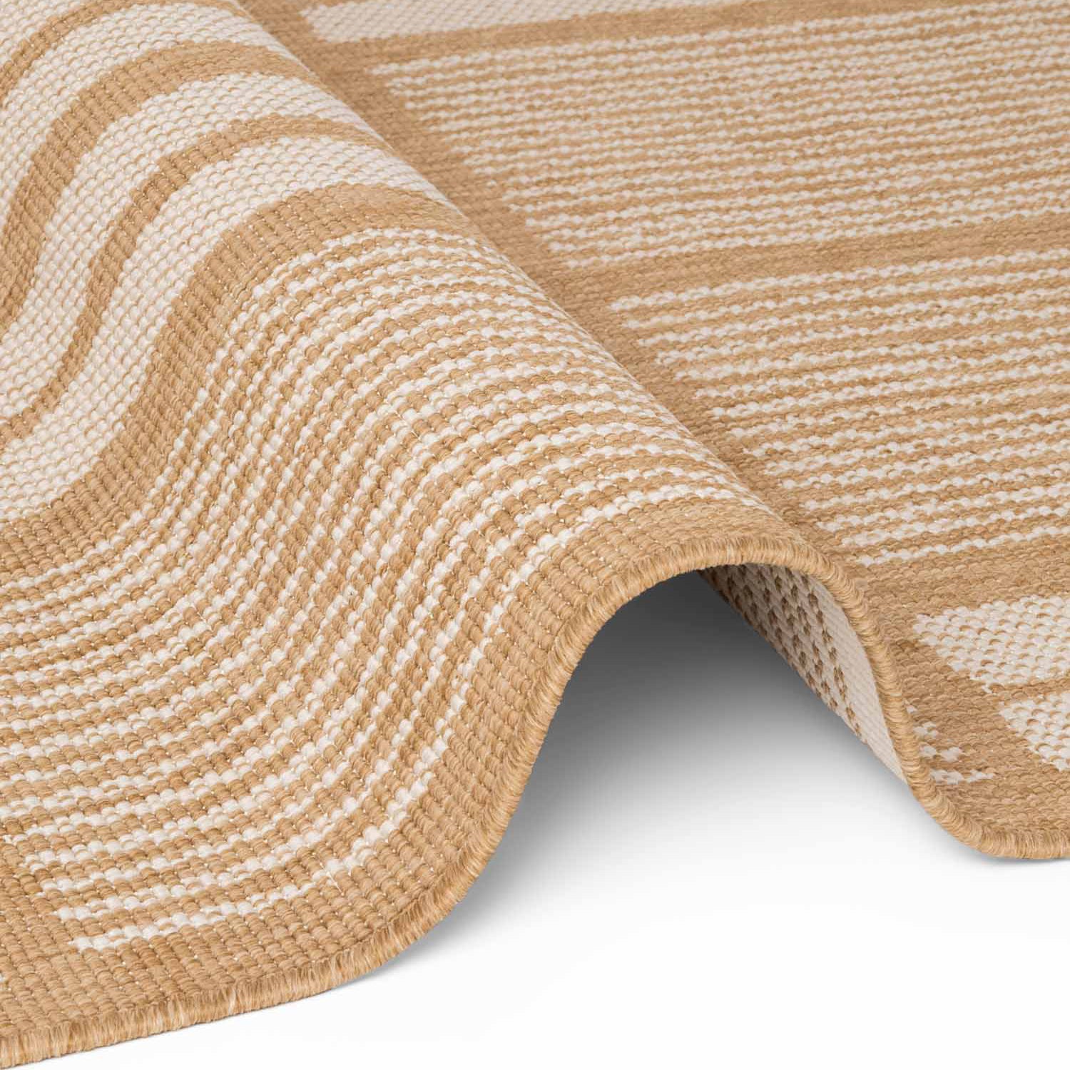 Tapis d'intérieur et extérieur lavable Rayés Doré - Ted Baker