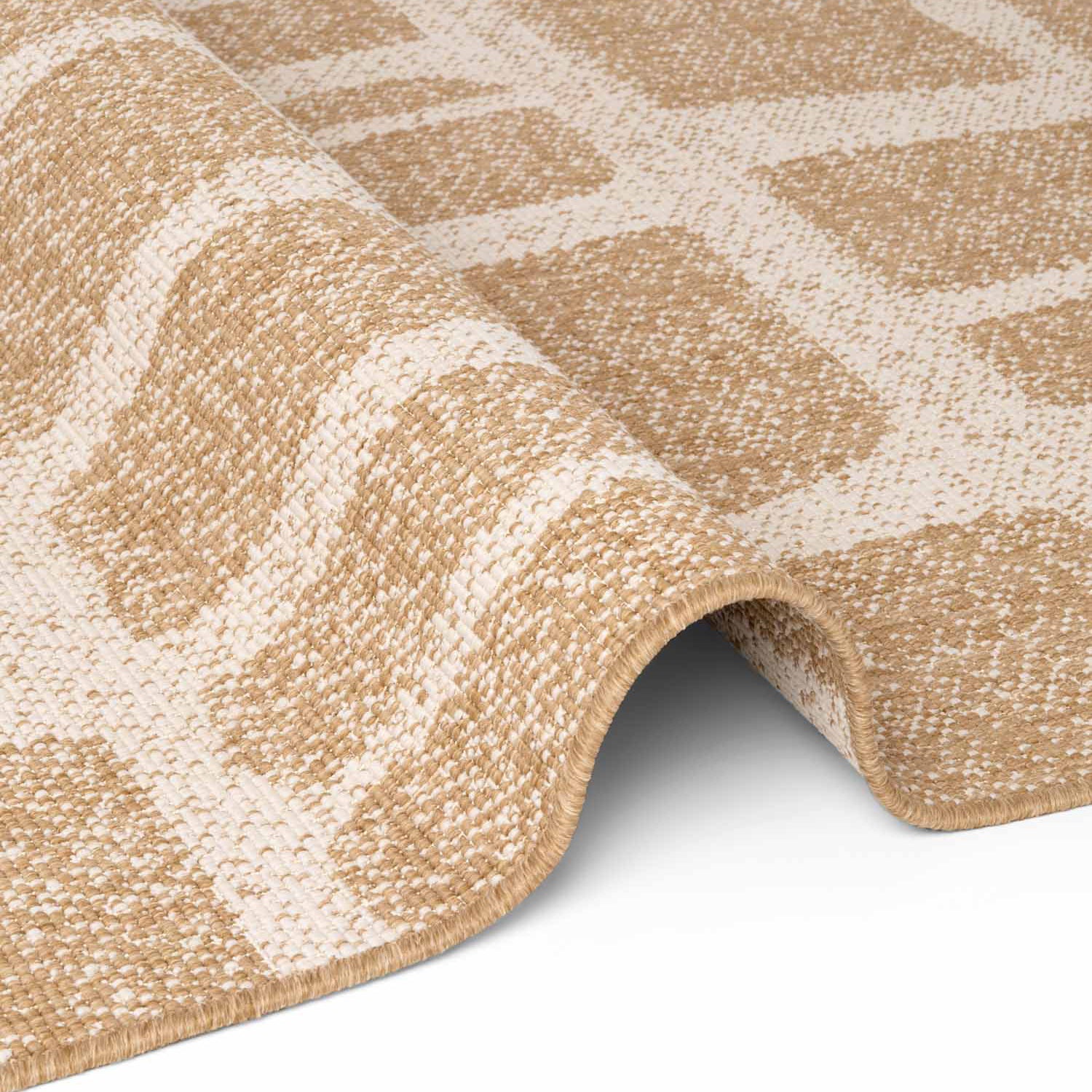 Tapis extérieur lavable Briques Doré - Ted Baker