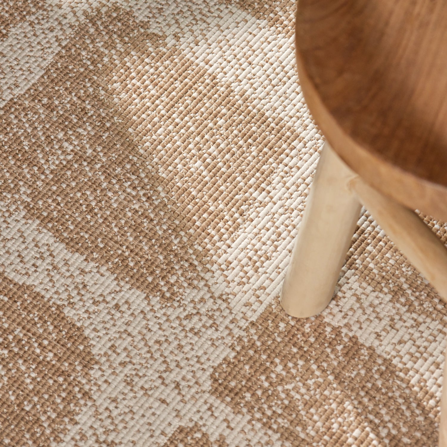 Tapis extérieur lavable Briques Doré - Ted Baker