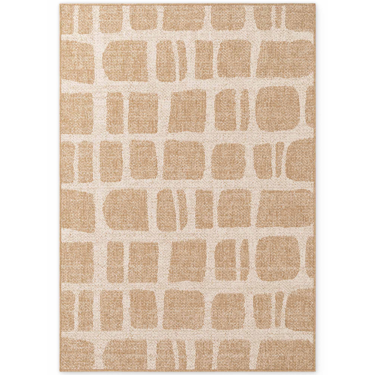 Tapis extérieur lavable Briques Doré - Ted Baker