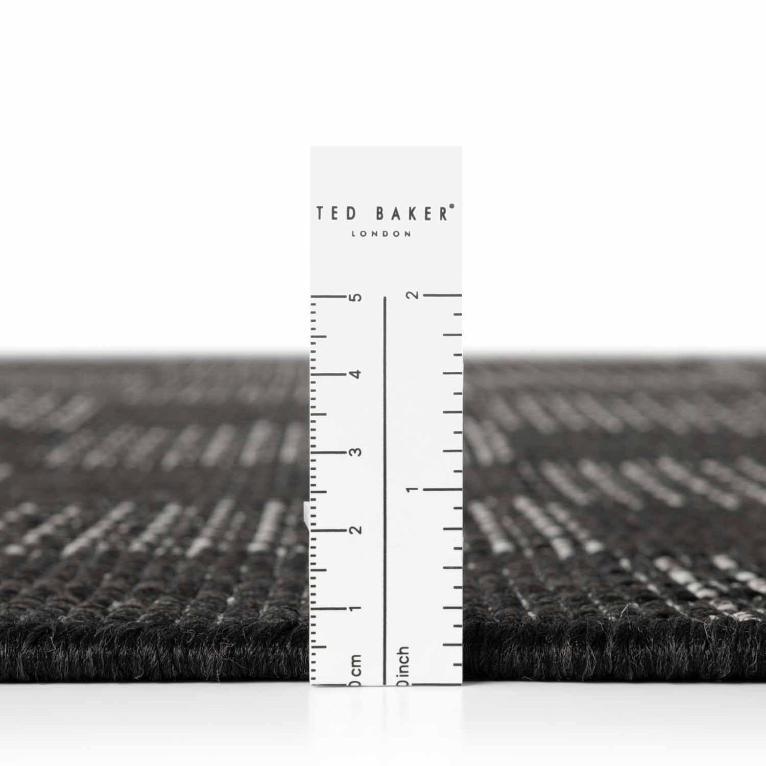 Tapis extérieur lavable Damier Noir - Ted Baker