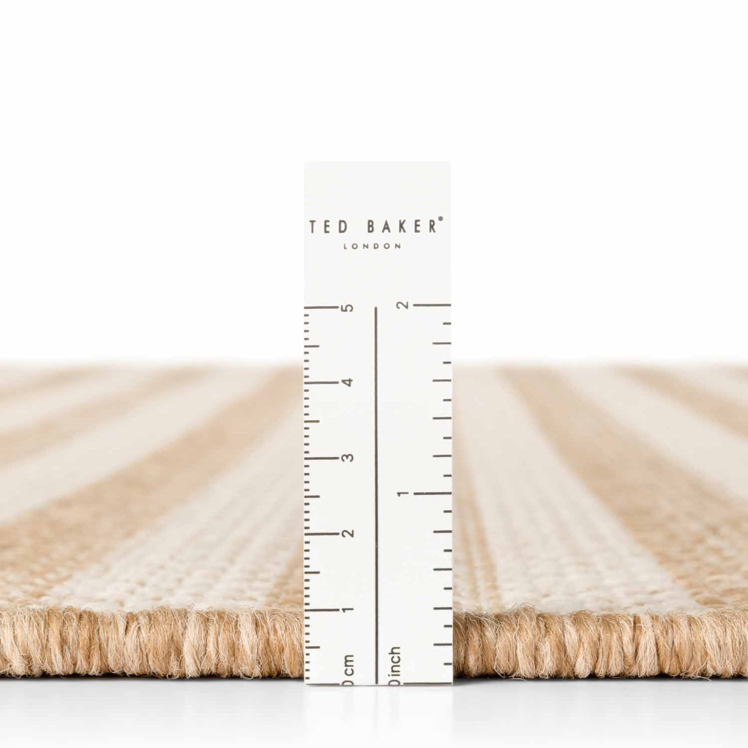 Tapis extérieur ovale lavable 160x230cm Arcs Doré - Ted Baker