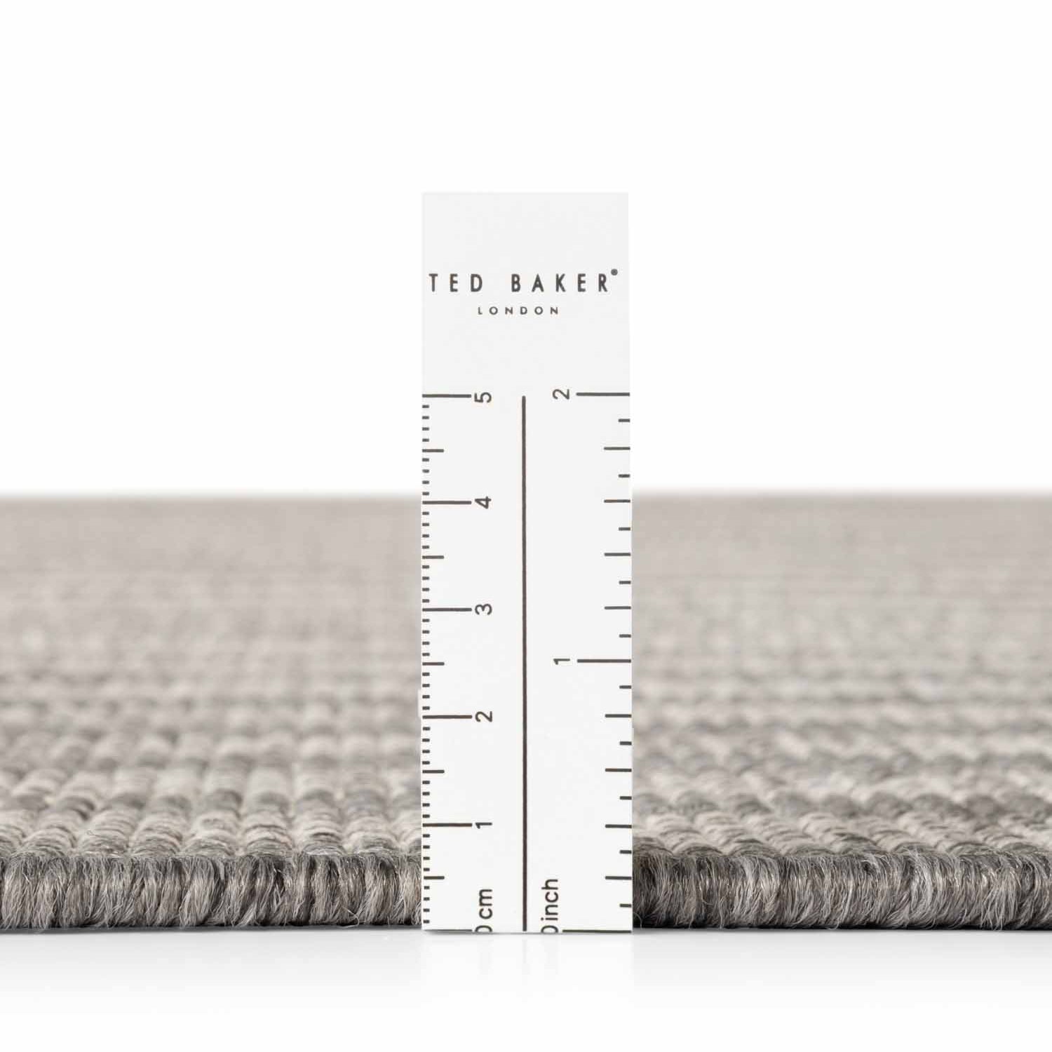 Tapis extérieur lavable Lignes Gris - Ted Baker