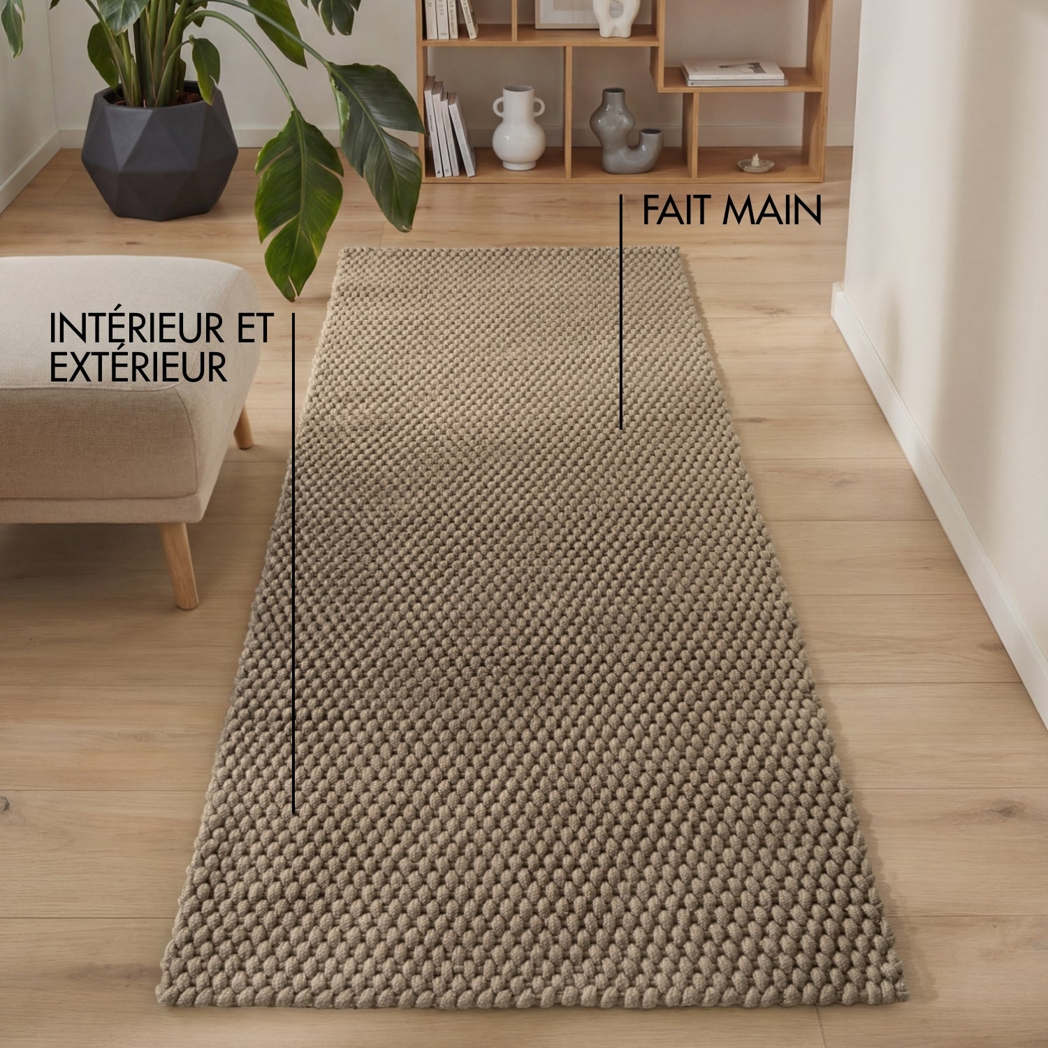 Tapis en corde tressé Beige - Ted Baker