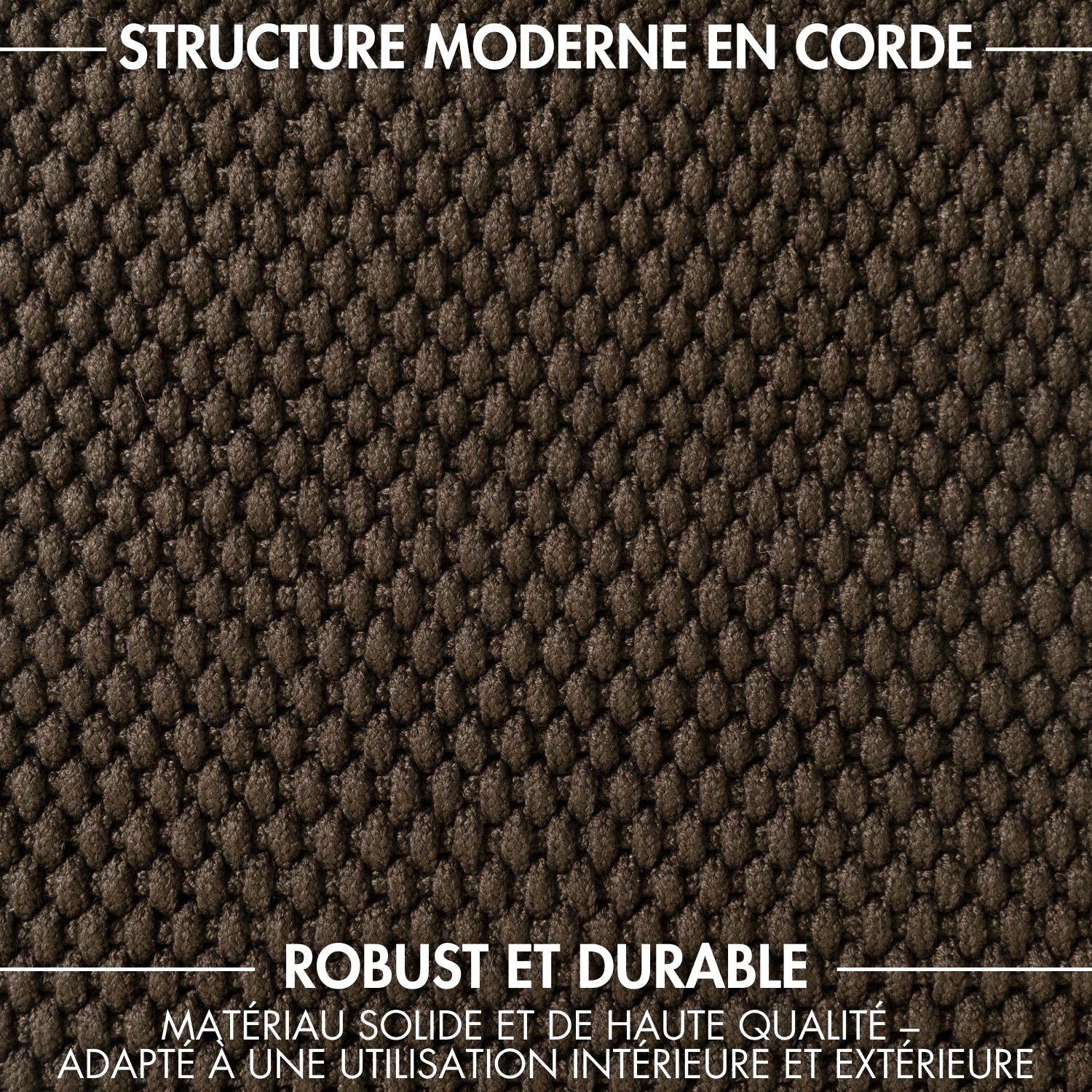 Tapis en corde tressé Marron - Ted Baker