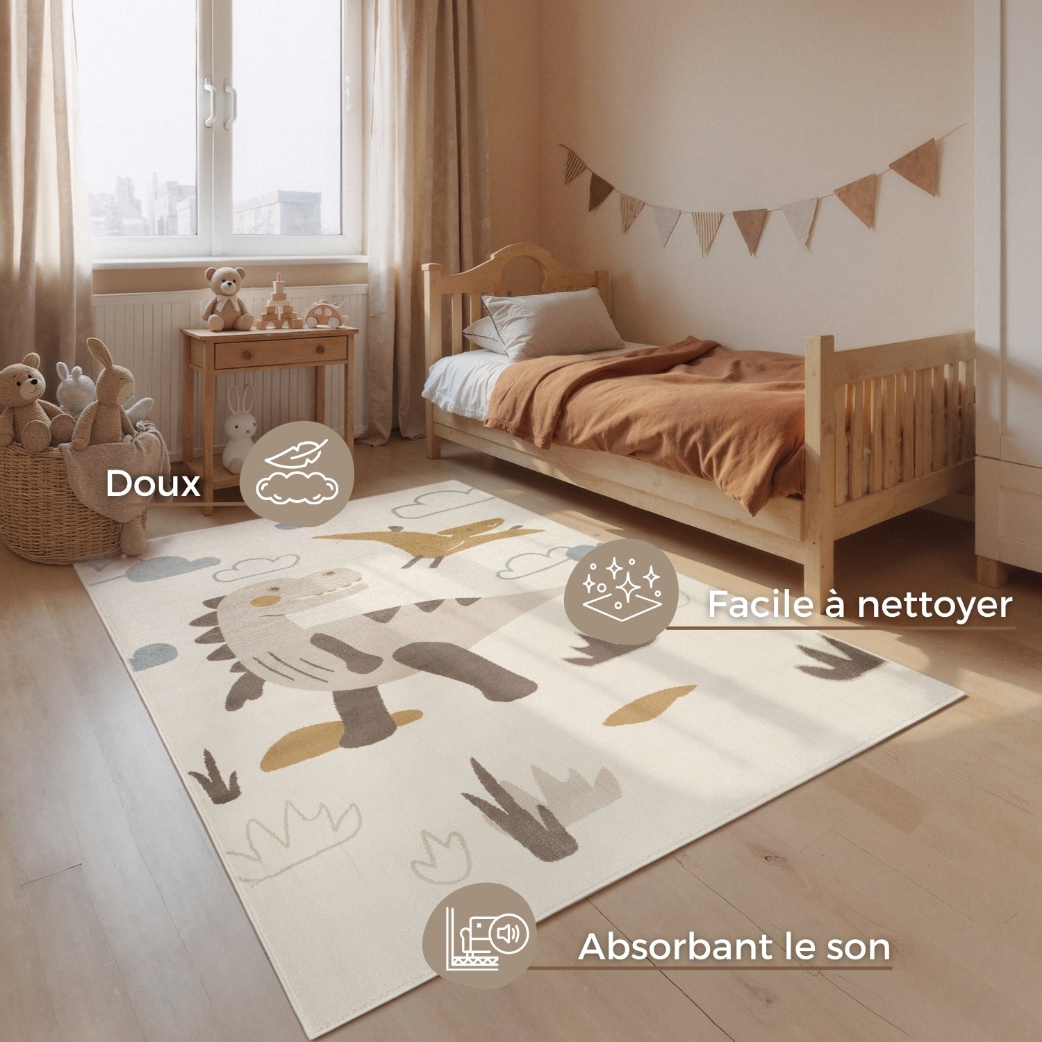 Tapis Enfant Dinos