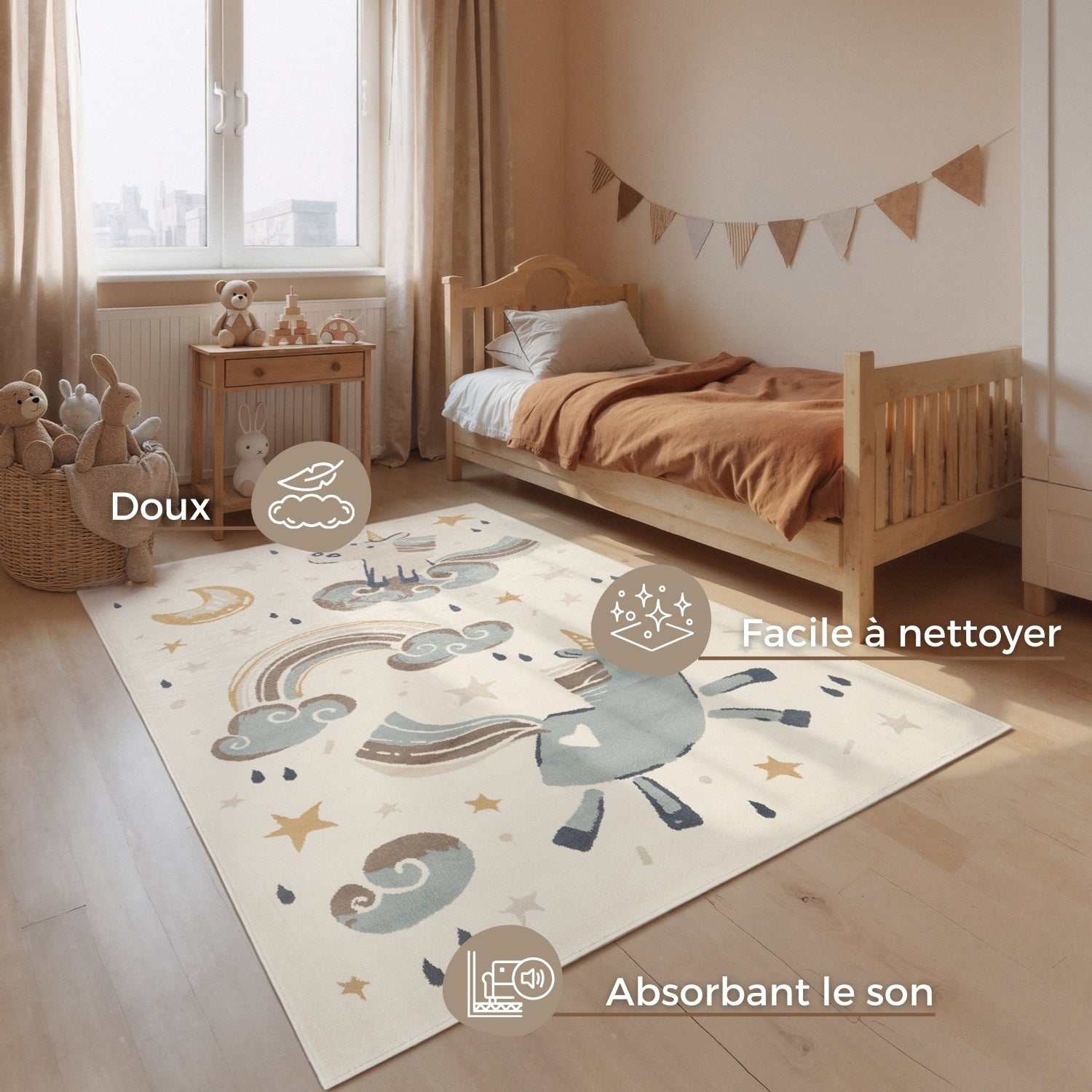Tapis Enfant Unicorn