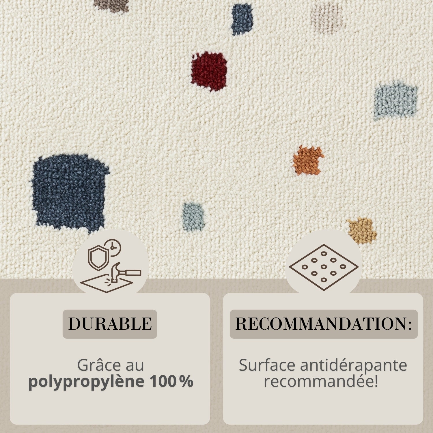 Tapis Enfant Gobi Multicolore