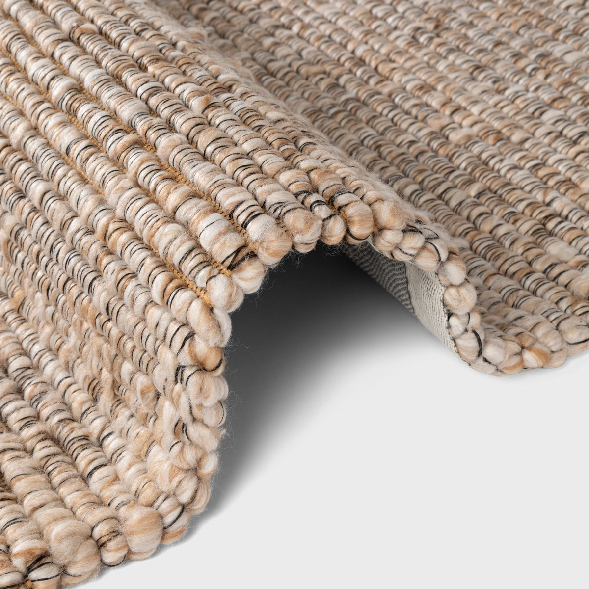 Tapis rond bouclé Yumi Beige - Villeroy &amp; Boch