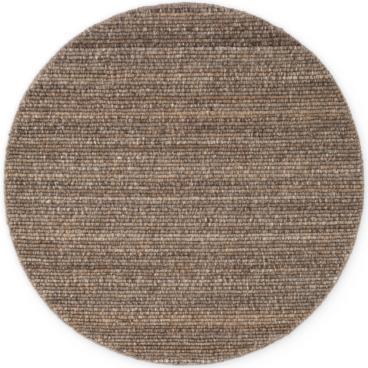 Tapis rond bouclé Yumi Marron - Villeroy &amp; Boch