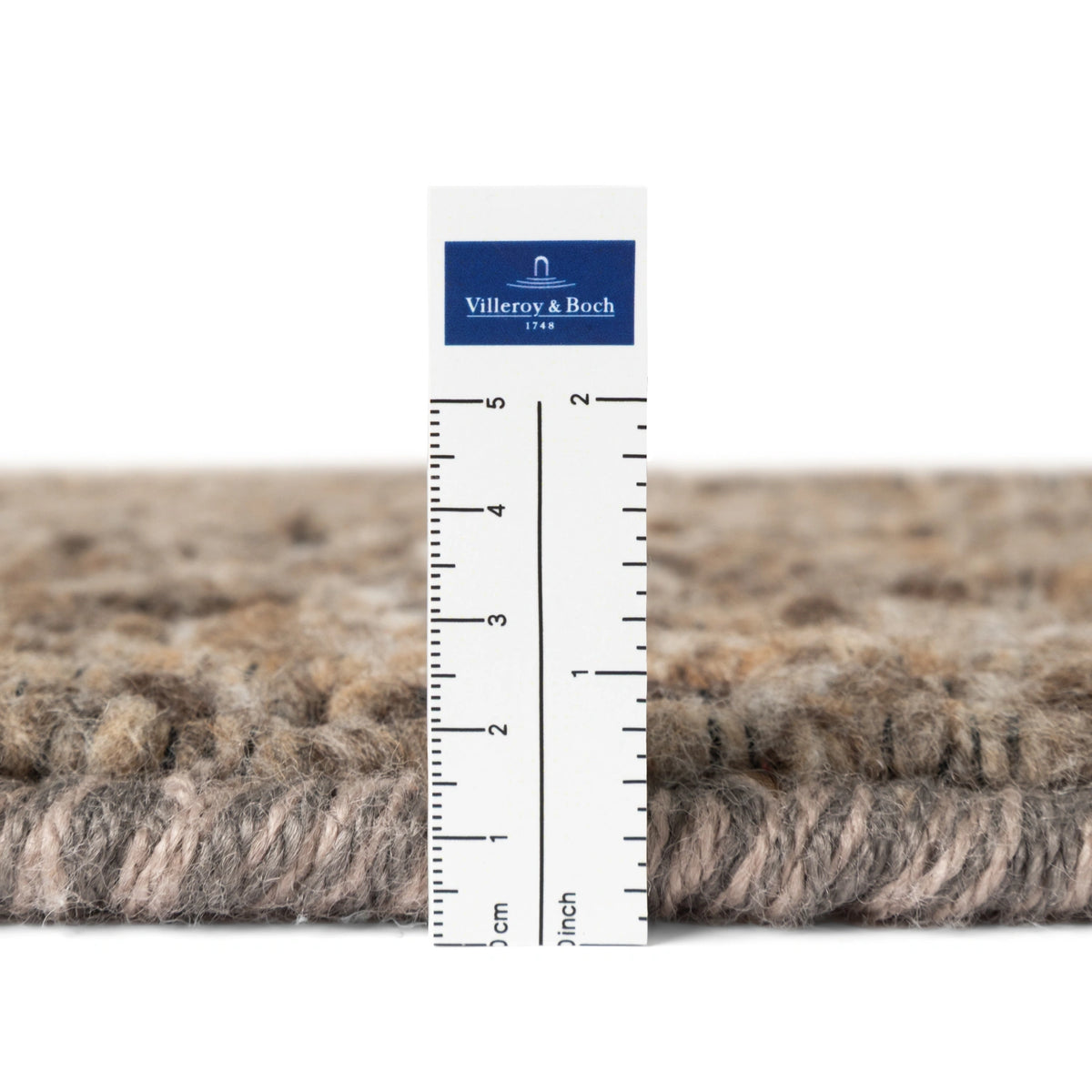 Tapis rond bouclé Yumi Marron - Villeroy &amp; Boch