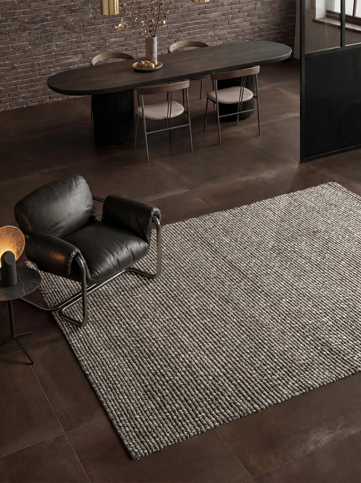 Tapis bouclé Yumi Gris Clair - Villeroy &amp; Boch