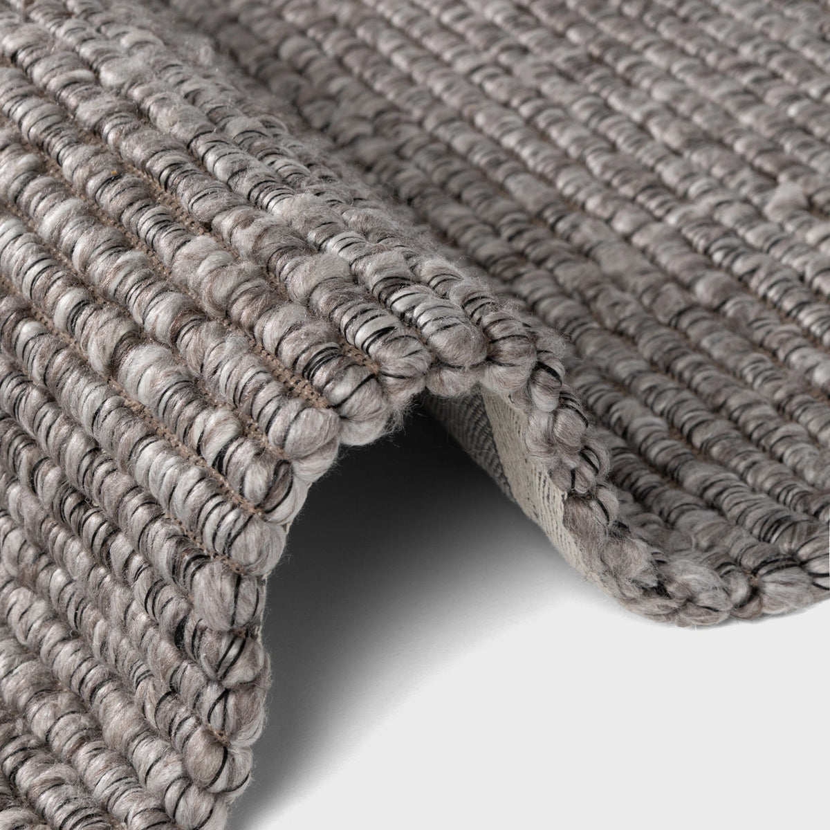 Tapis rond bouclé Yumi Gris Clair - Villeroy &amp; Boch